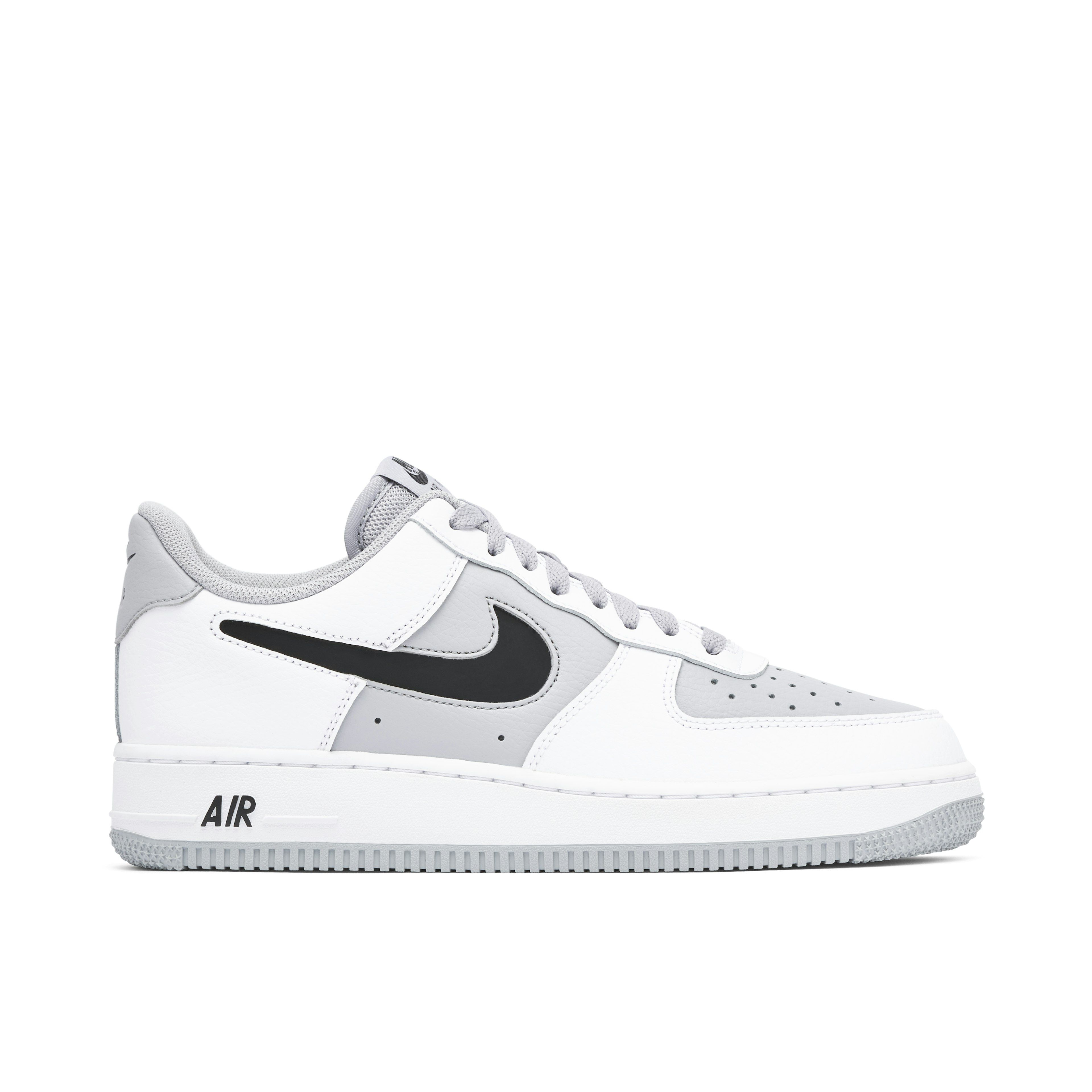 Nike Air Force 1 Low Cut-Out White Grey