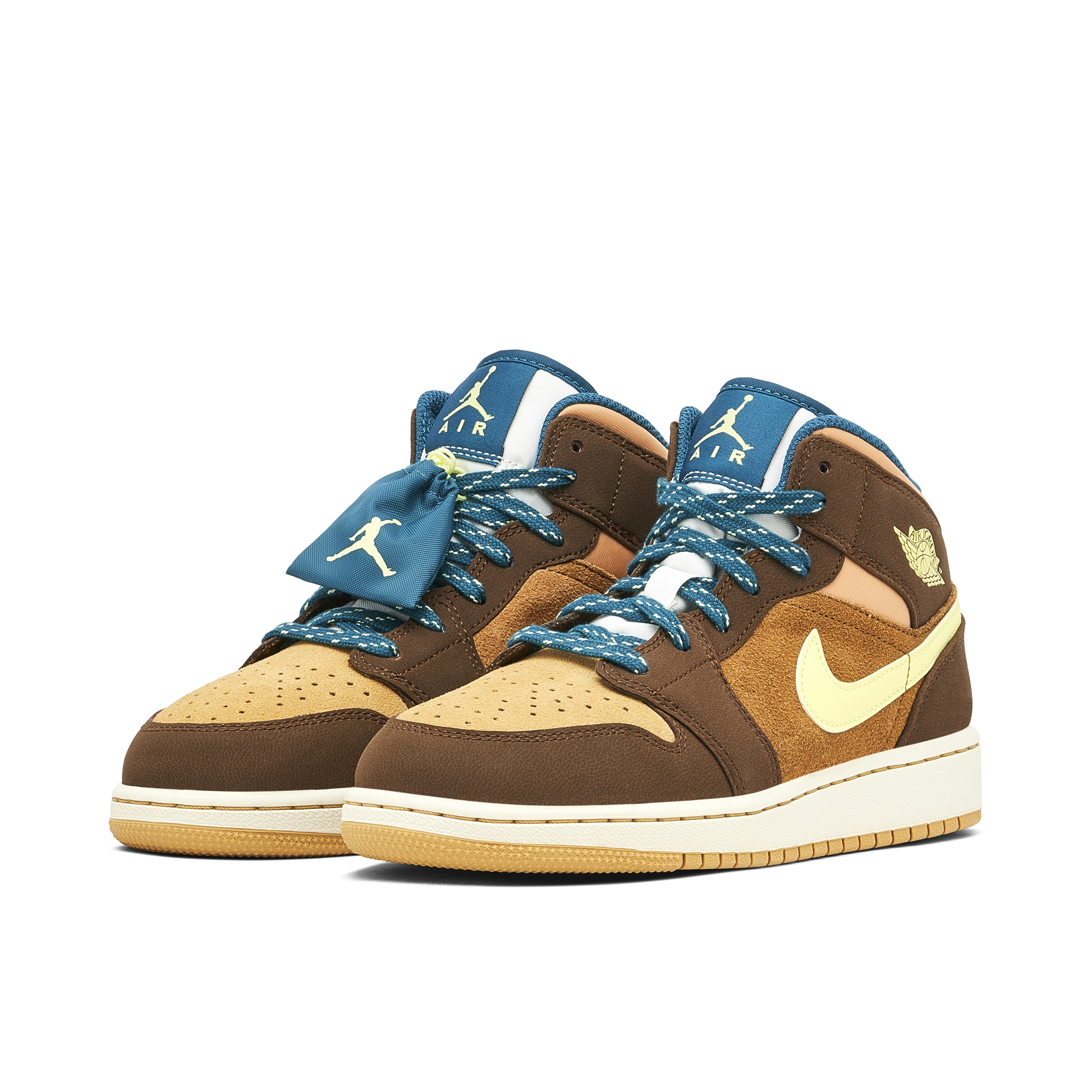 Air Jordan 1 Mid SE Cacao Wow GS