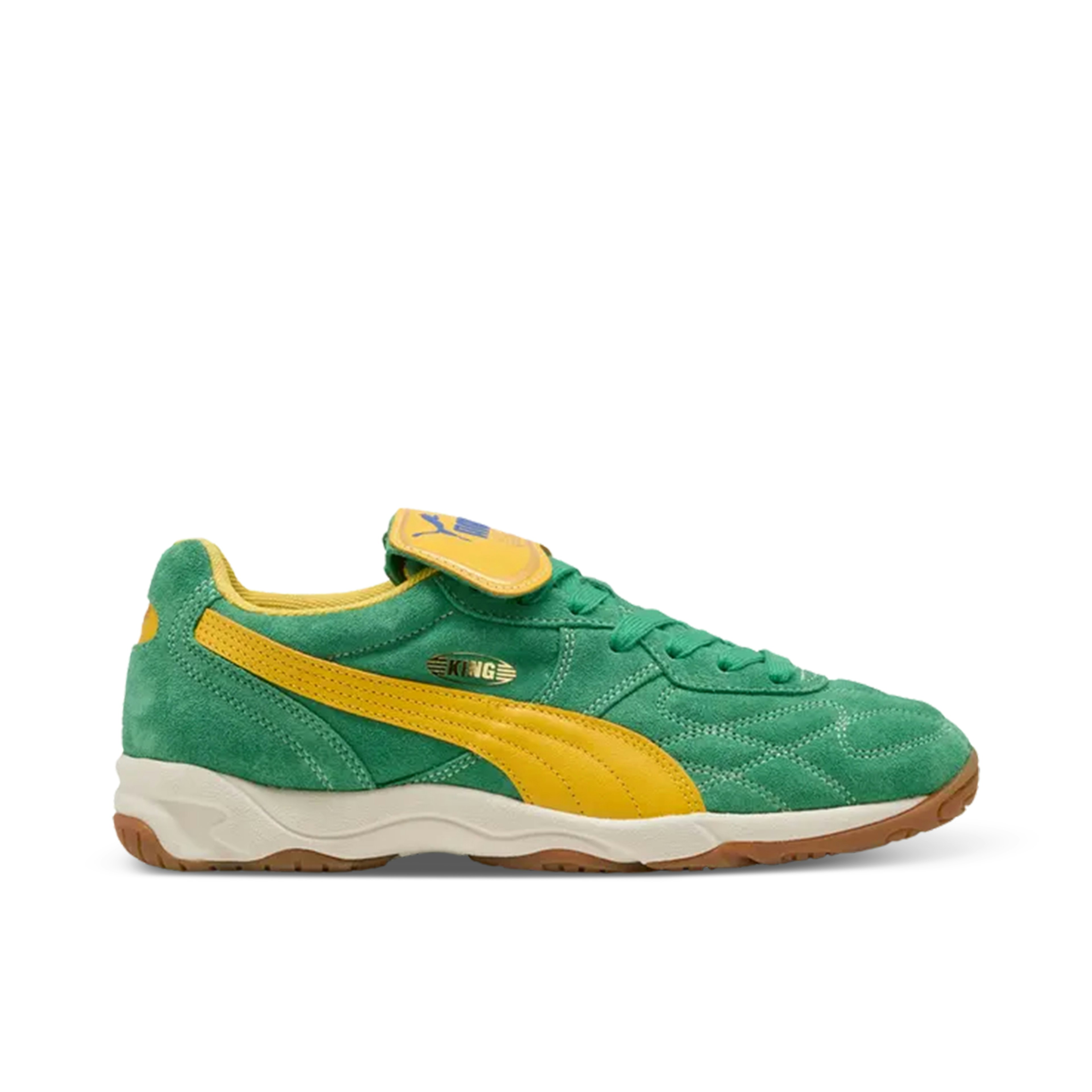 Puma King Indoor Archive Green Yellow Sizzle