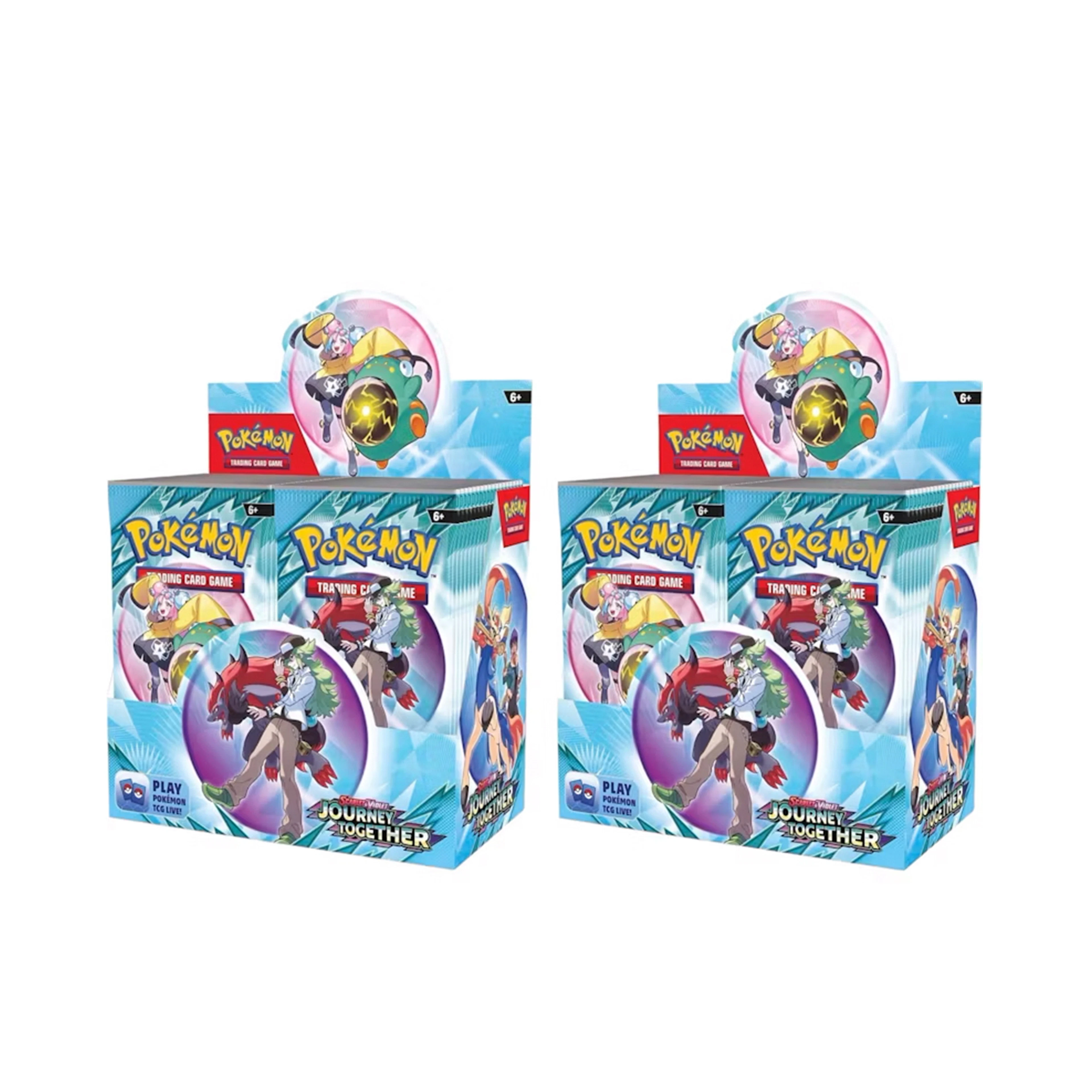 Pokémon Scarlet & Violet Journey Together Booster Box 2x Lot