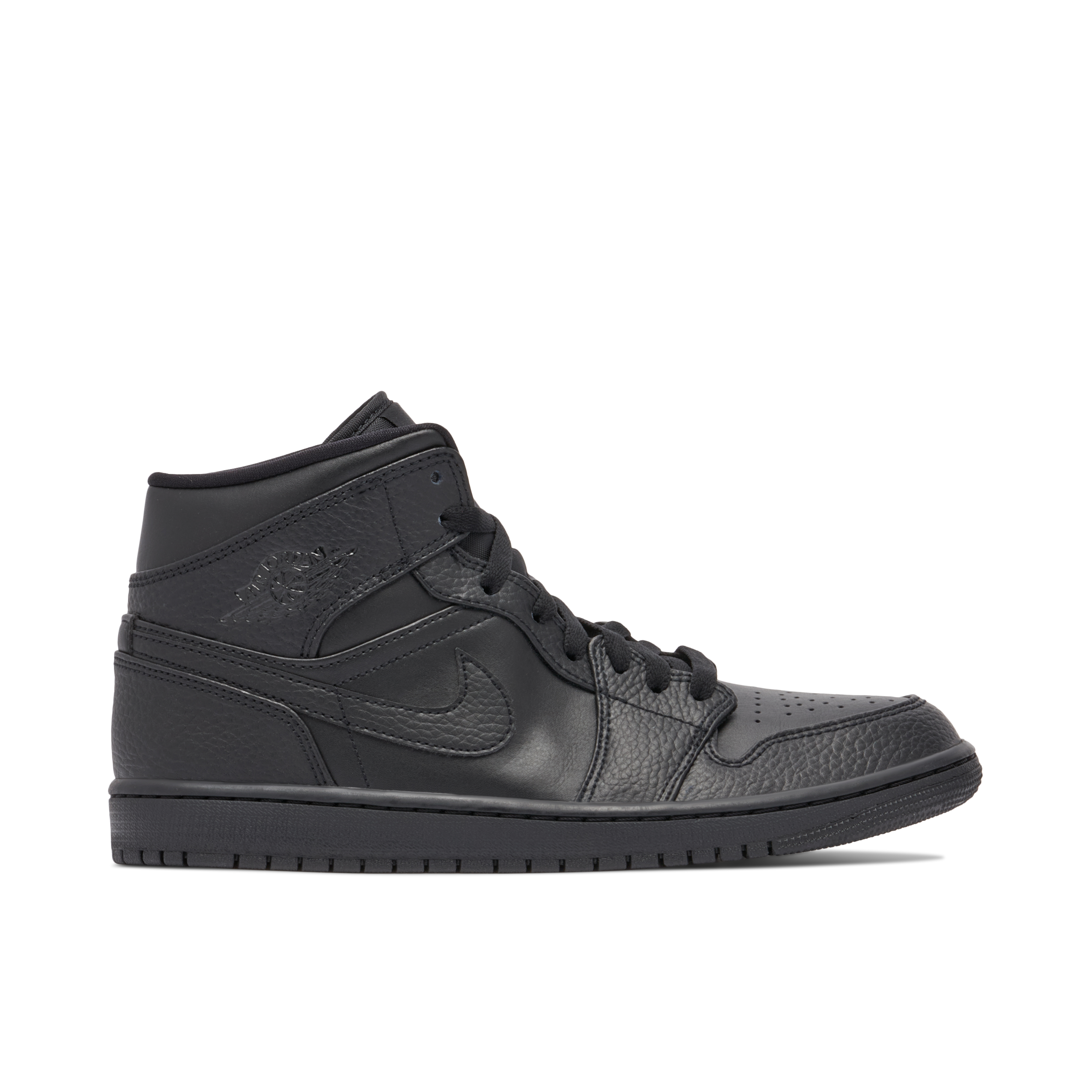 Black air jordans 1 online