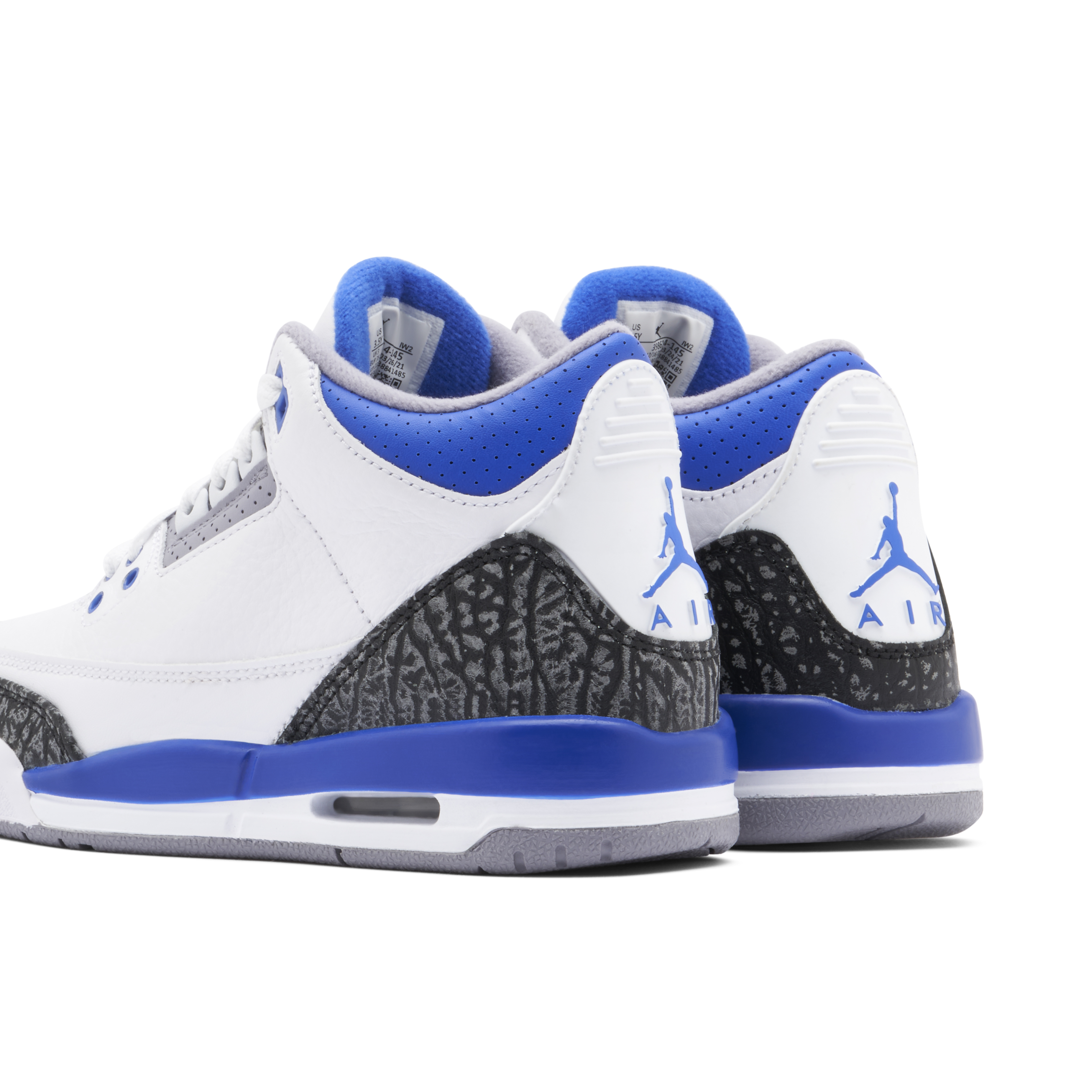 Air Jordan 3 Retro fashion Racer Blue