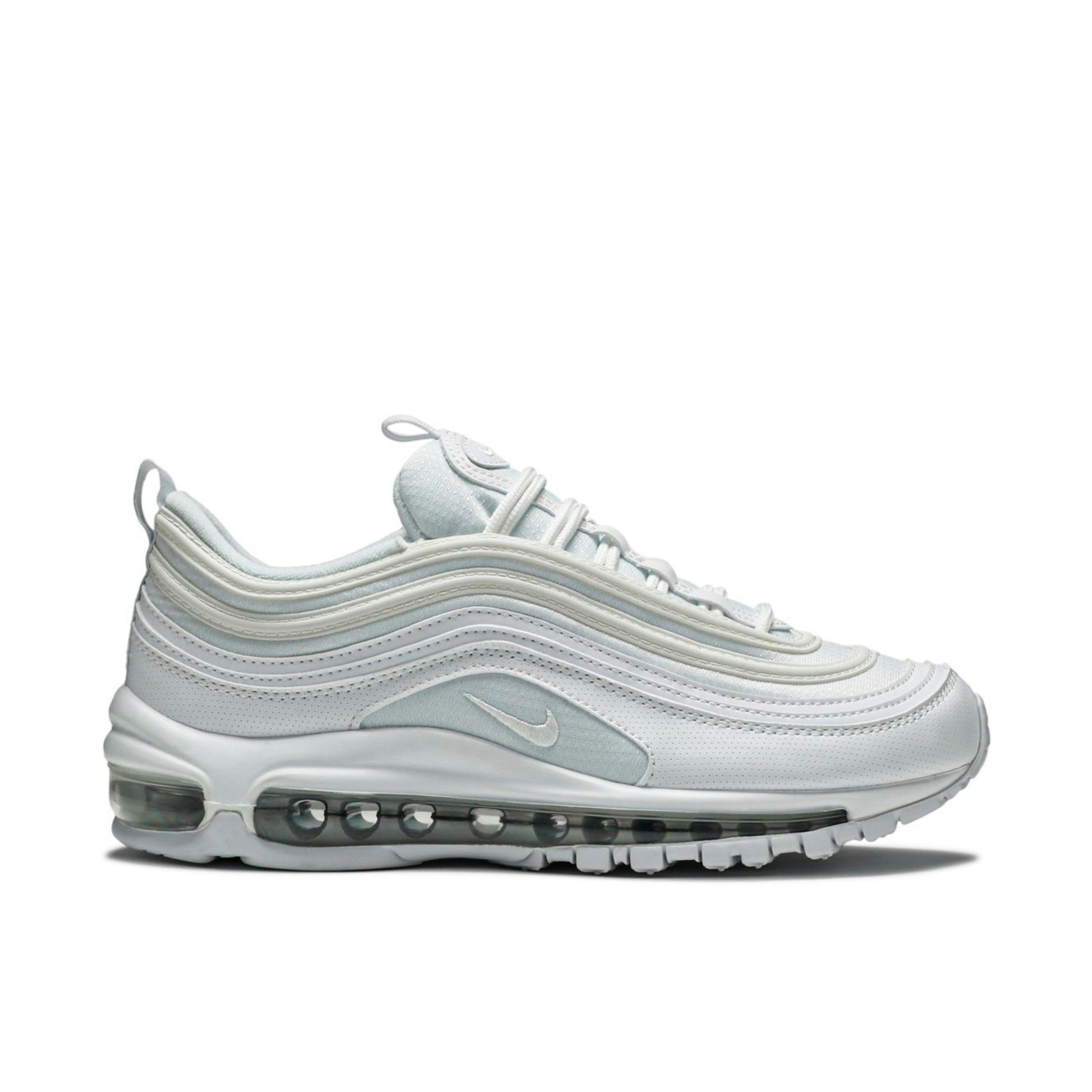 Nike Air Max 97 White Metallic Silver Femme