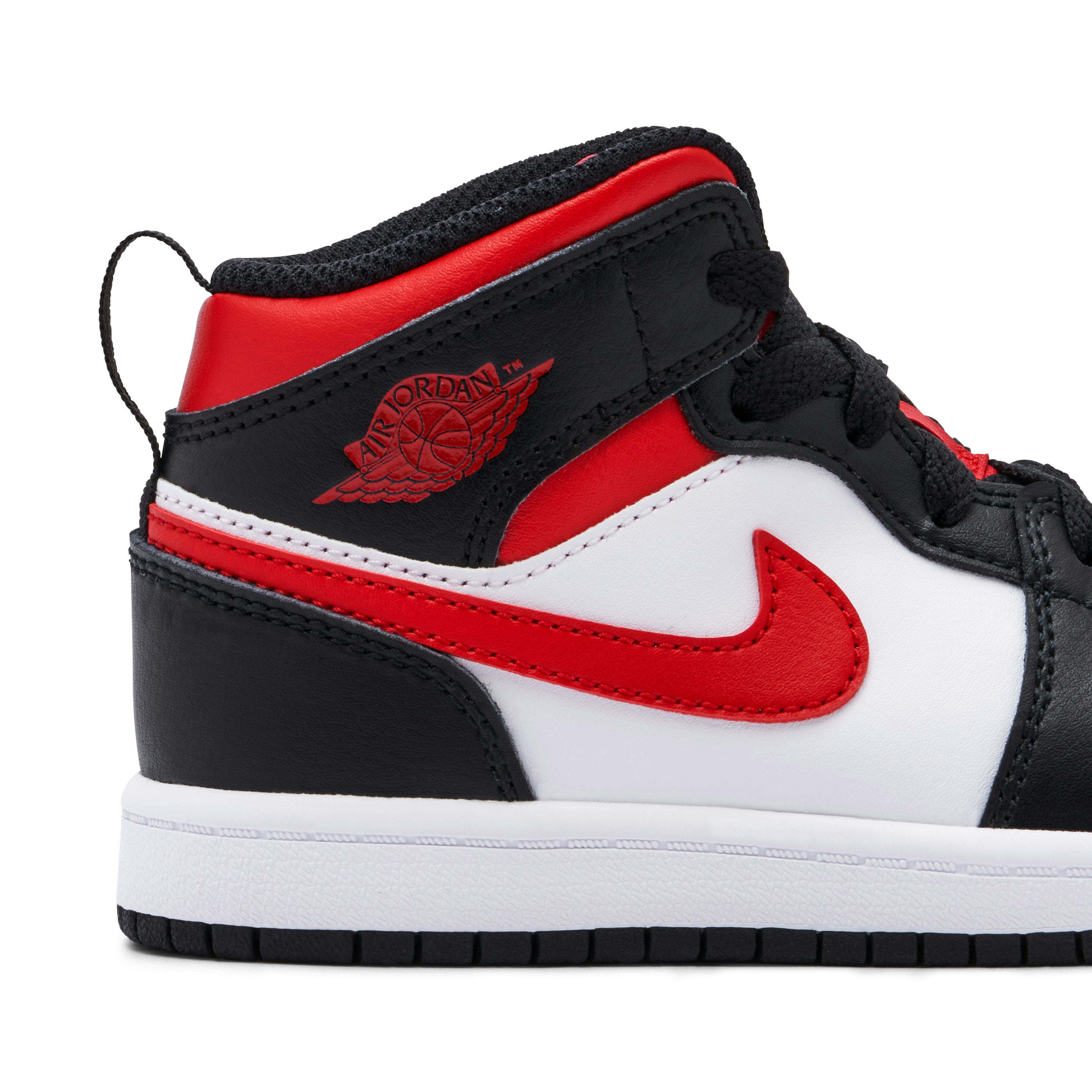Air Jordan 1 Mid Alternate Bred Toe PS