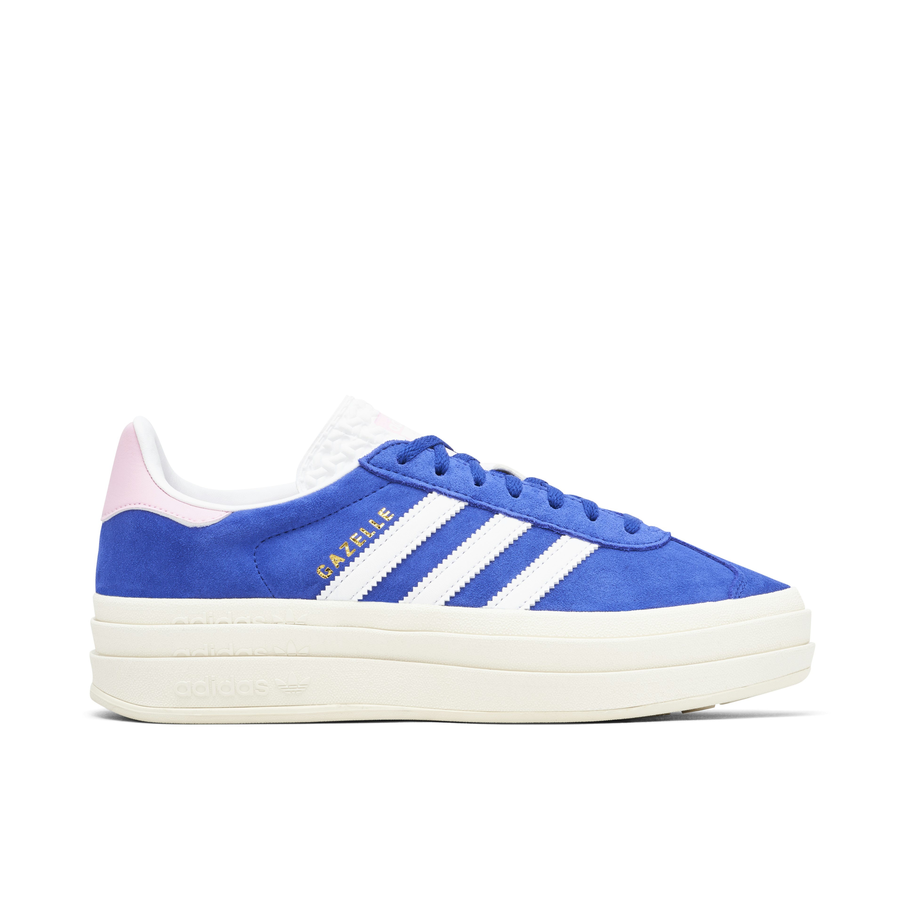 Adidas Gazelle Bold Lucid Blue Pink Womens