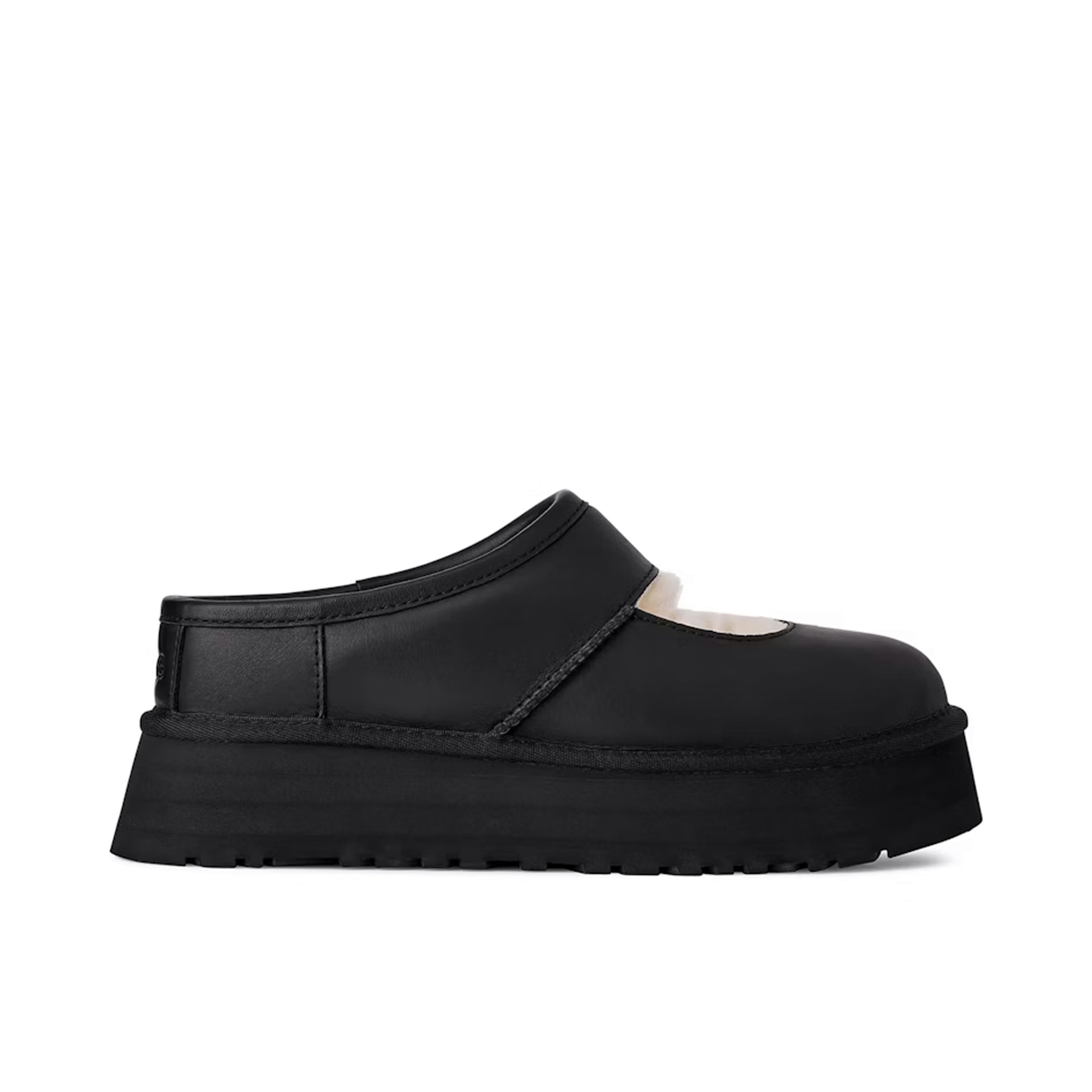 UGG Bea Mary Jane Leather Black Womens