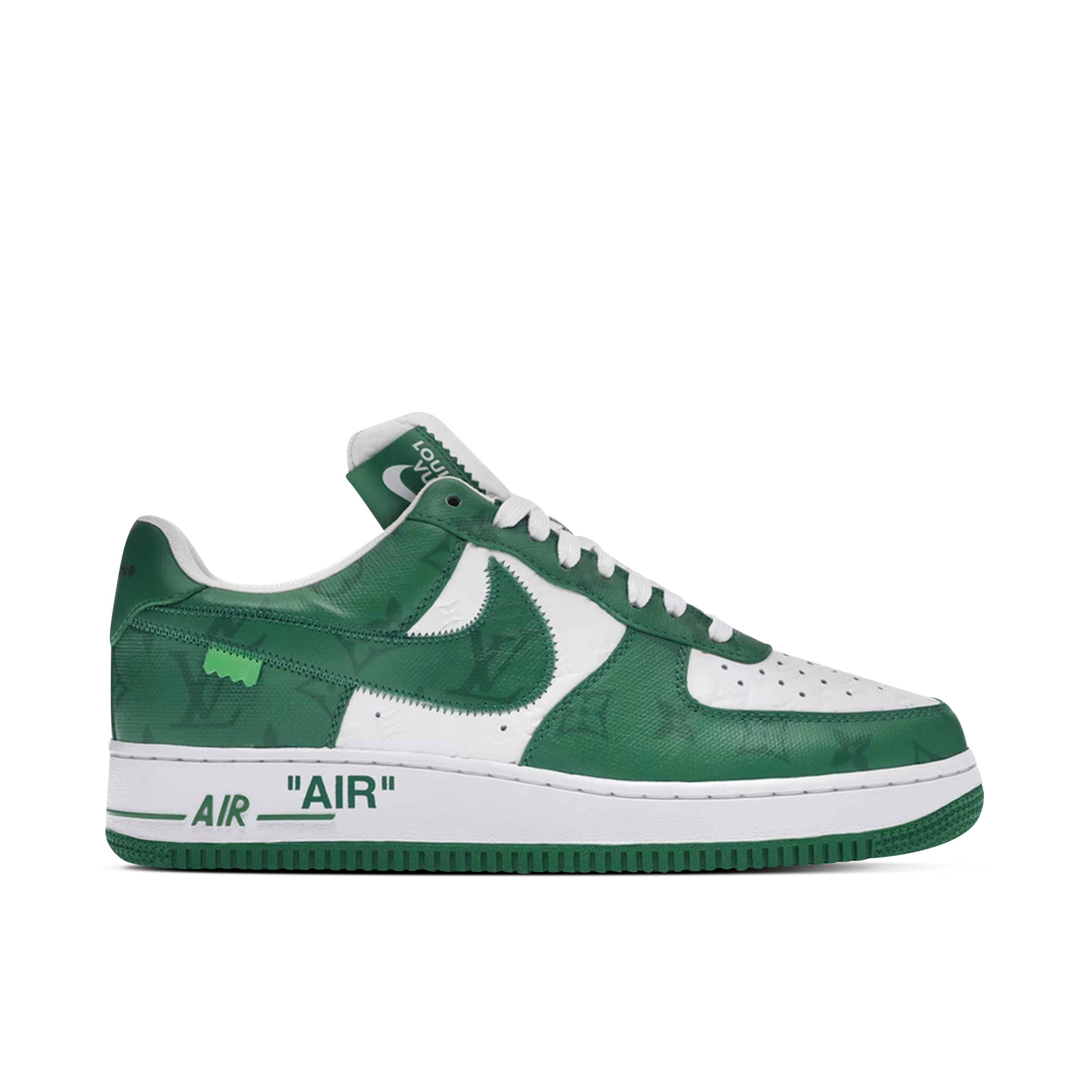 Green Air Force 1 Trainers Online Nike Sneakers Laced