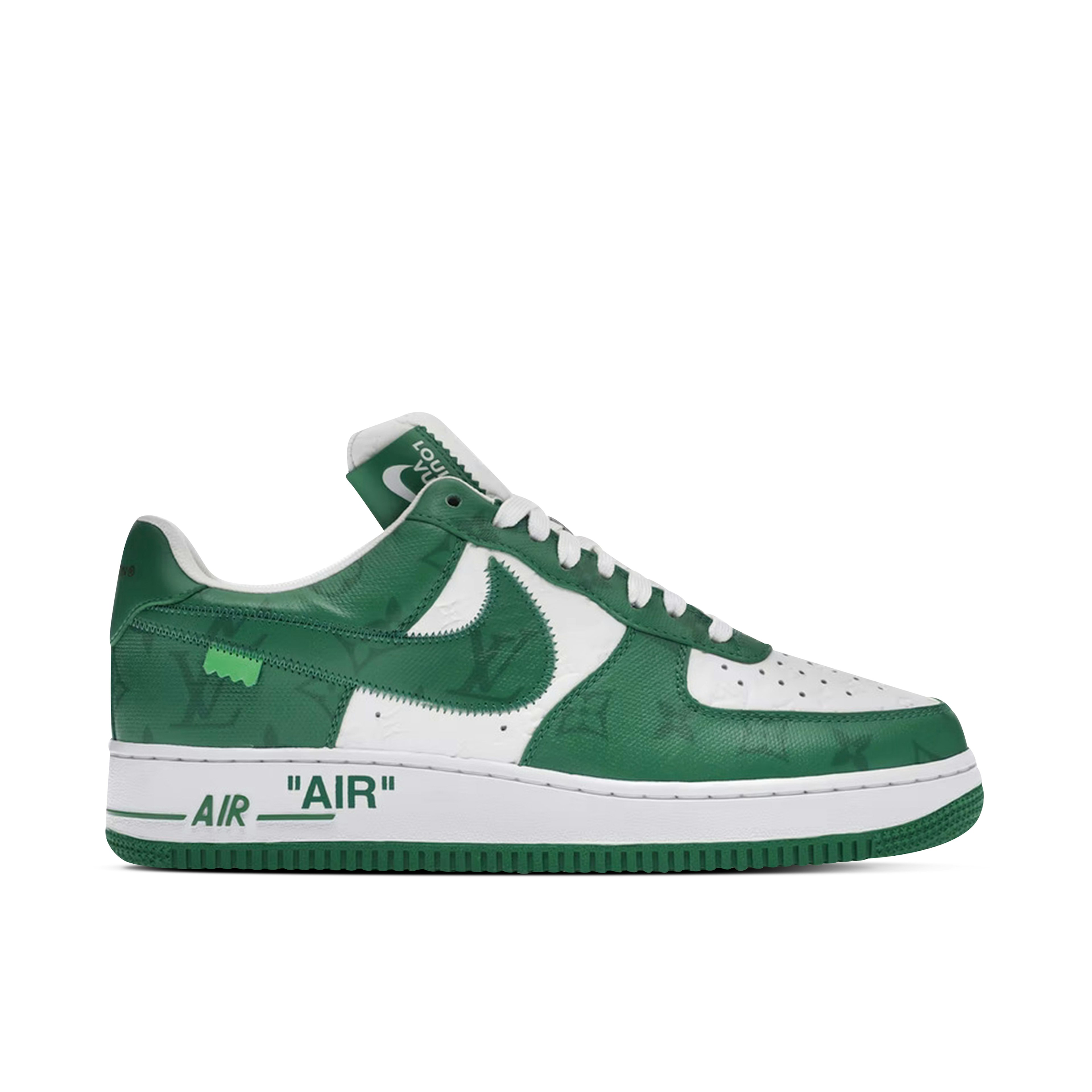 nike Women Air Force 1 Low x Louis Vuitton By Virgil Abloh White Green