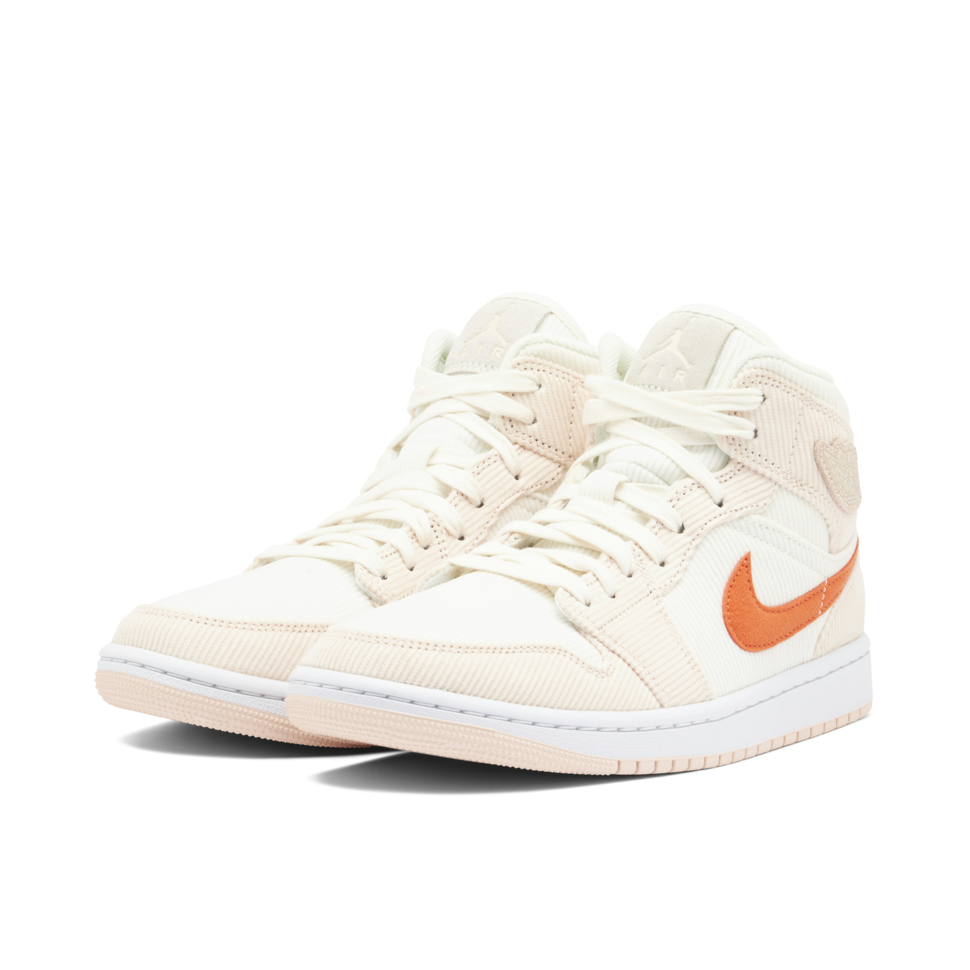 Air Jordan 1 Mid Corduroy Sail Womens