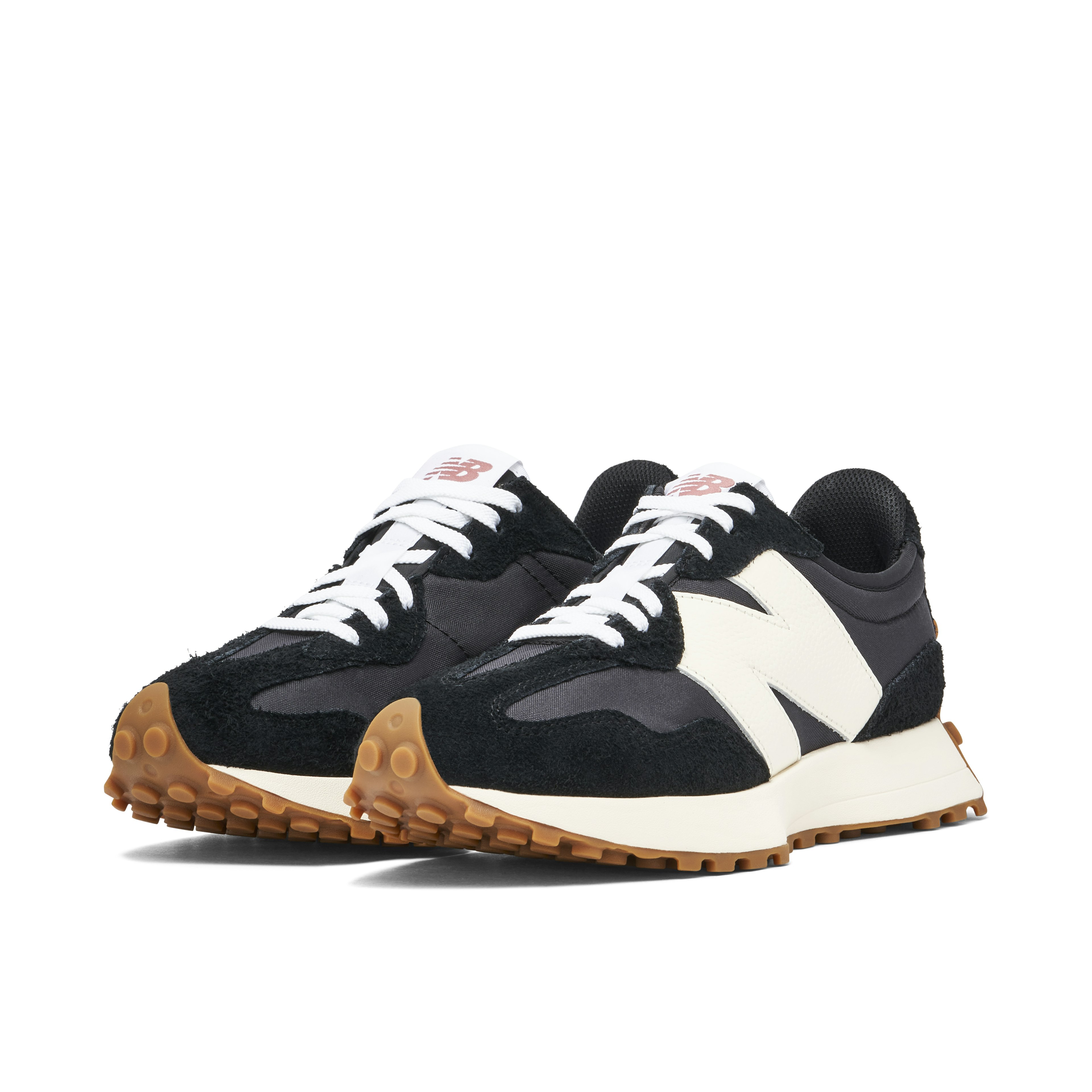 New Balance 327 Black White Gum für Damen