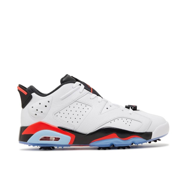 Air Jordan Retro Low Golf White Infrared DV1376-106 Laced