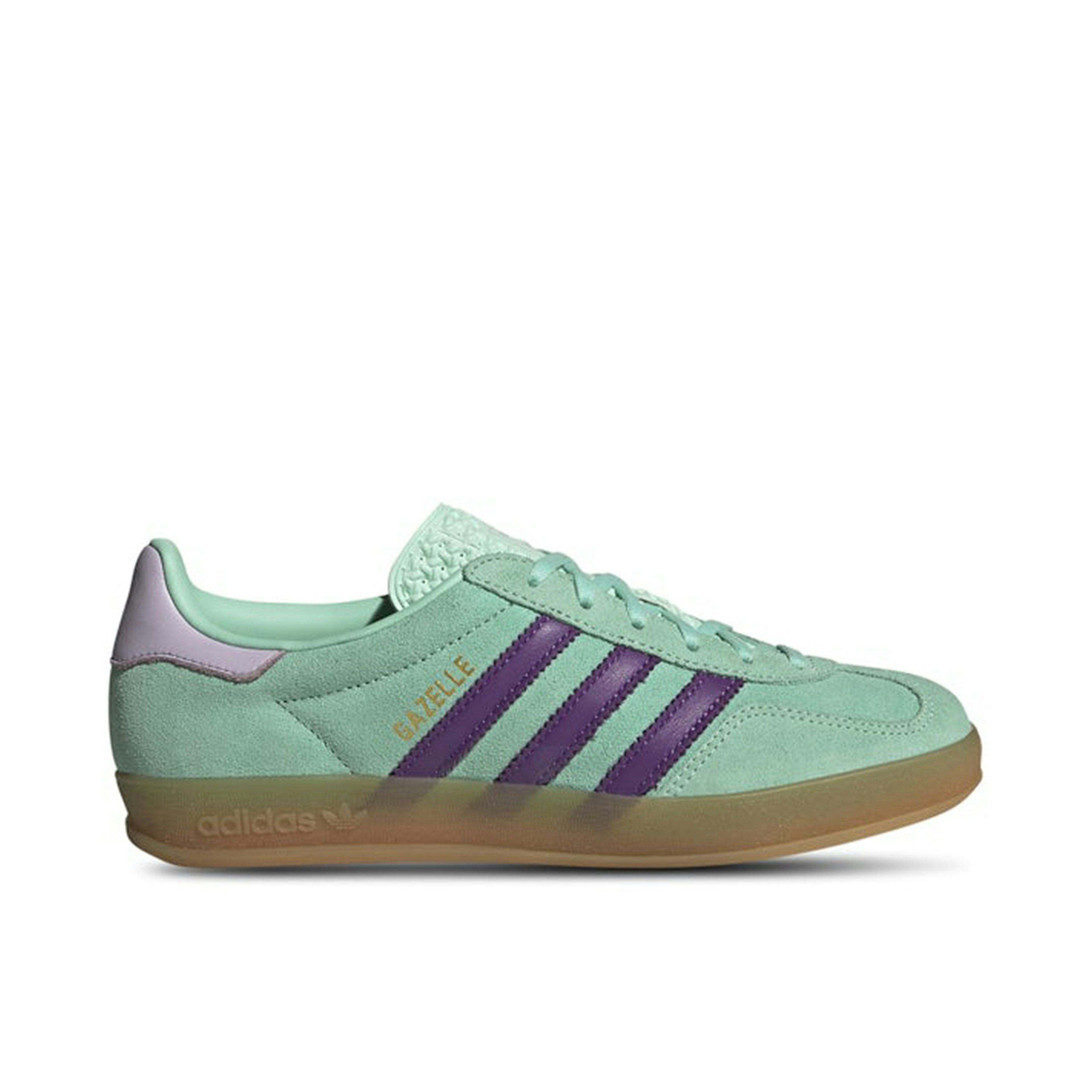 Adidas Gazelle Indoor Clear Mint Active Purple Womens