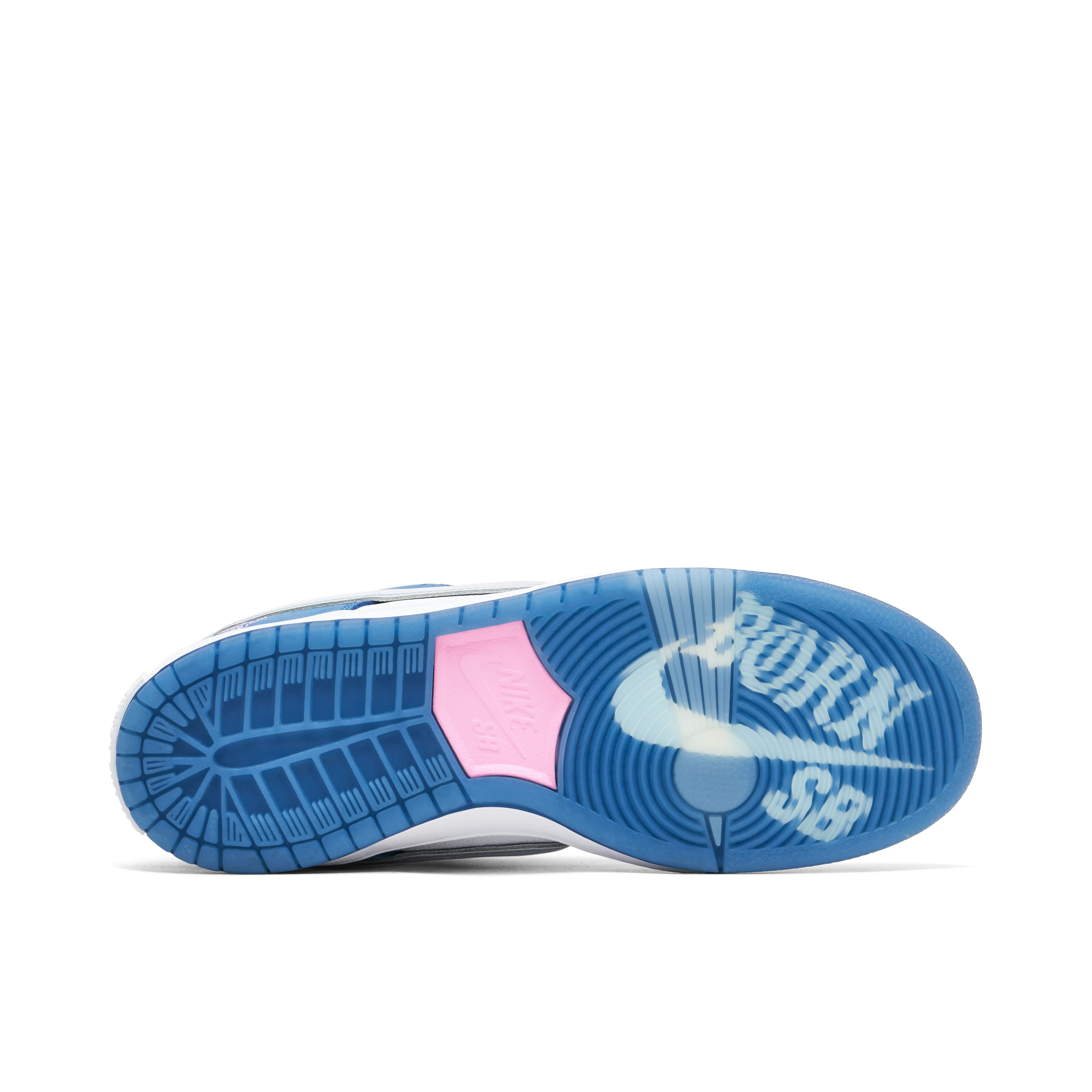 Nike SB Dunk Low x Born x Raised White Blue