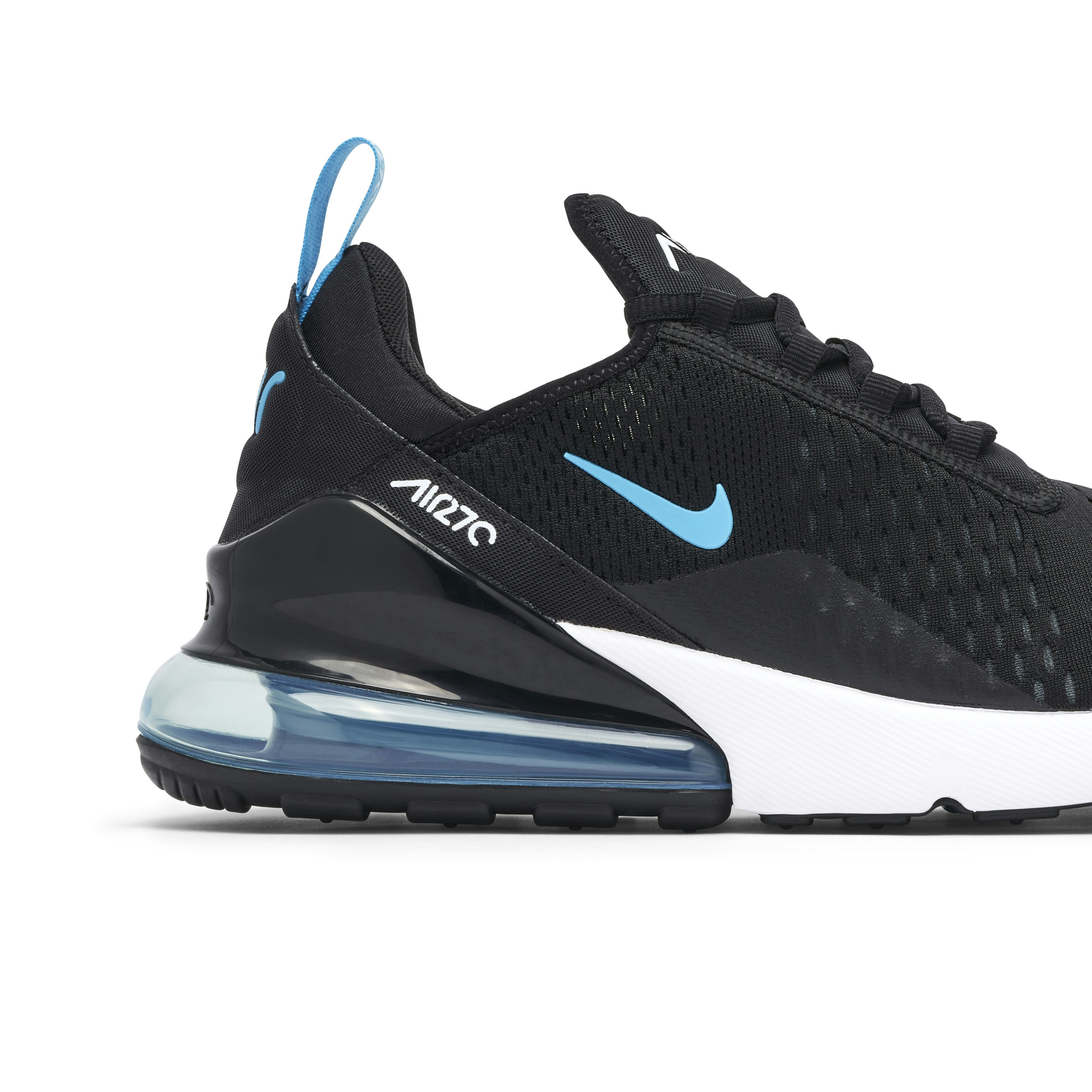 Nike Air Max 270 Black Light Blue Fury