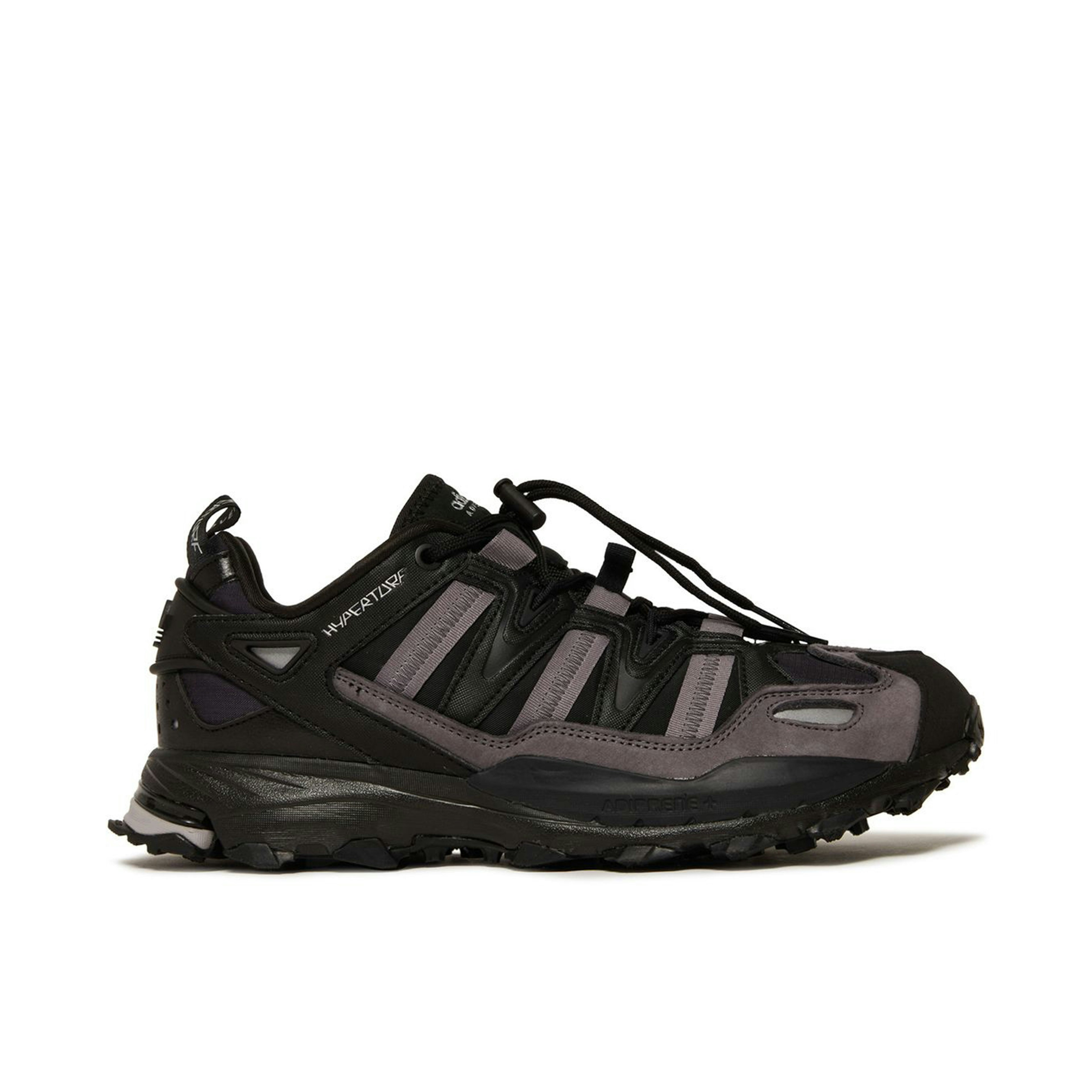 Adidas Hyperturf Core Black Silver Metallic Trace Grey