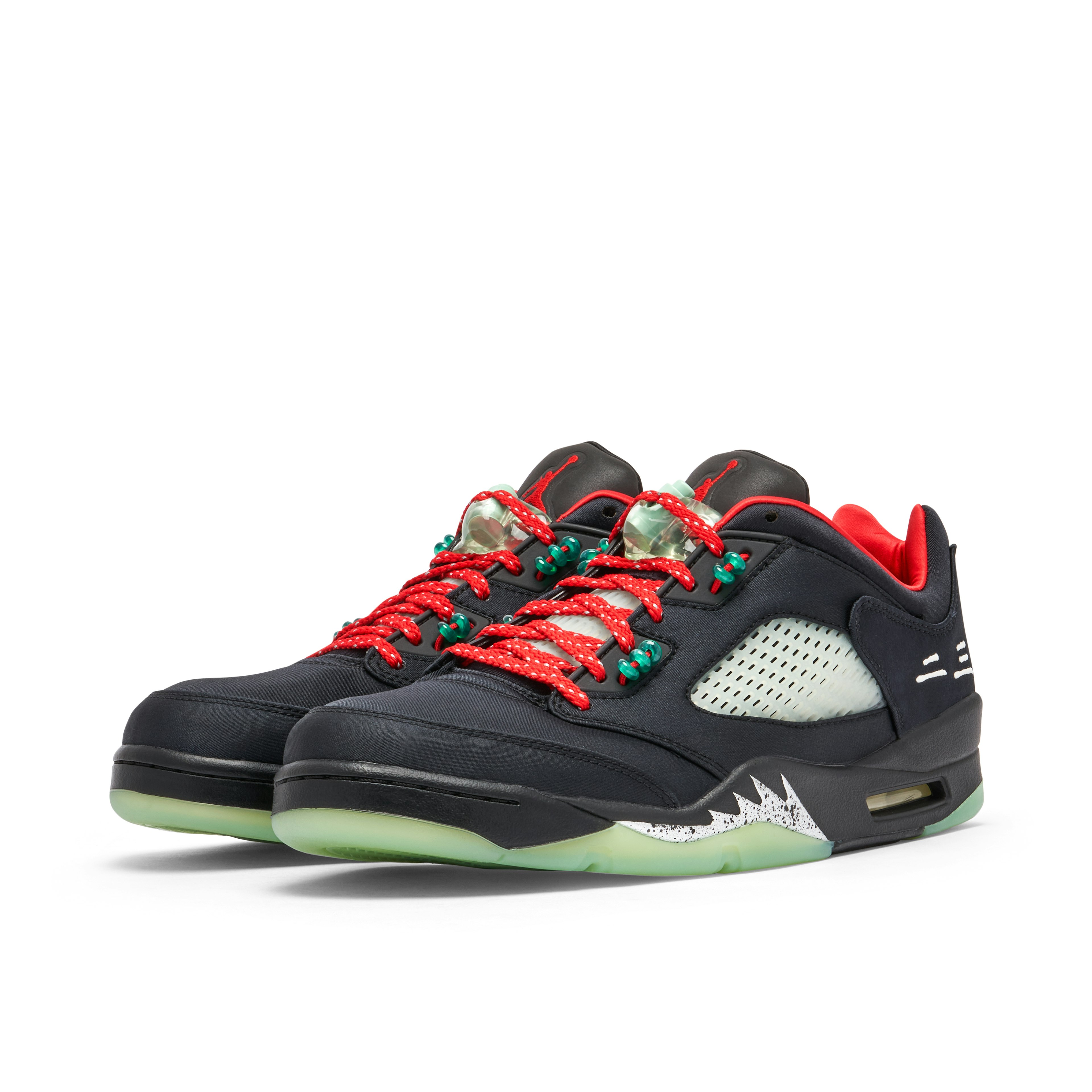 CLOT x Air Jordan 5 Low Black
