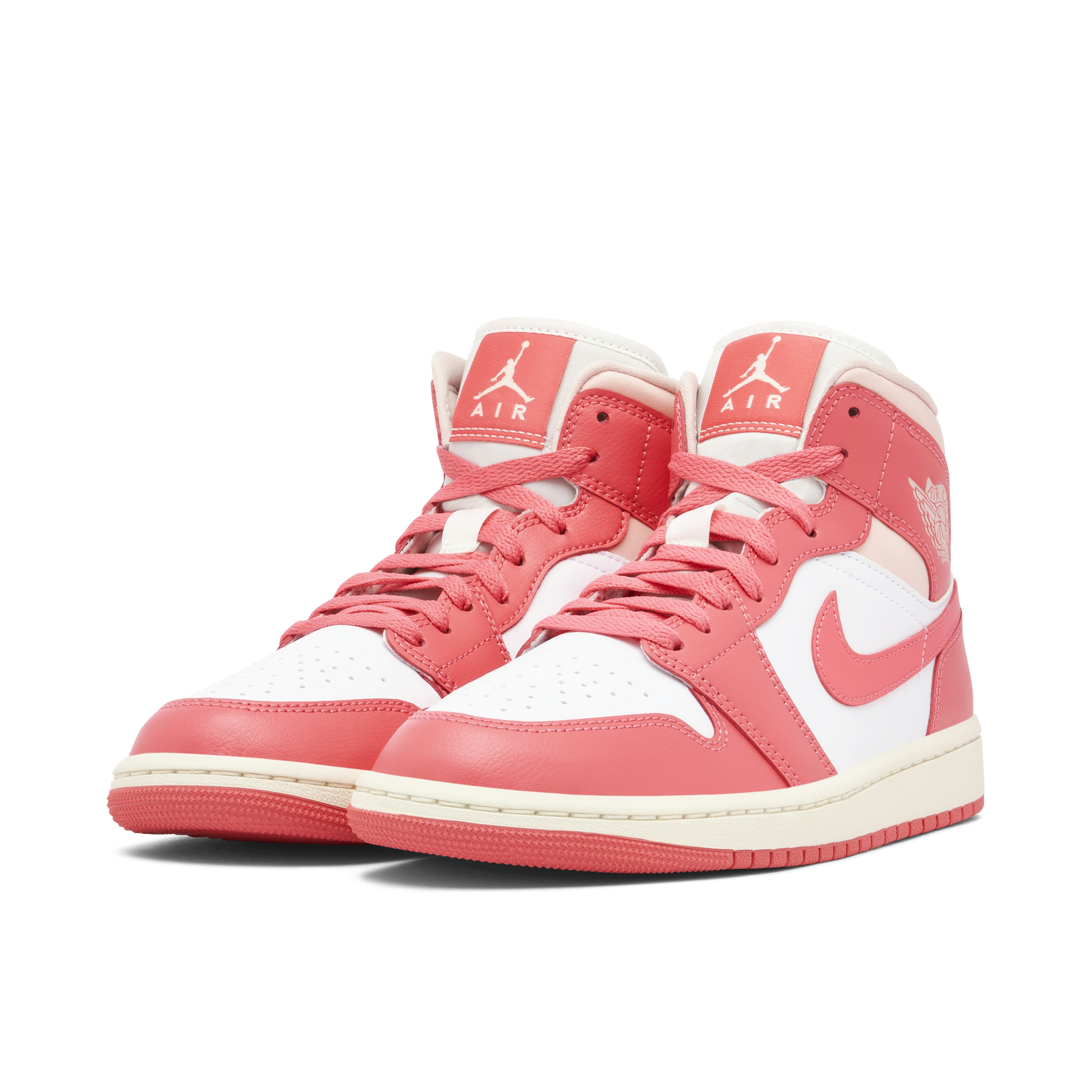 Air Jordan 1 Mid Strawberries and Cream Womens