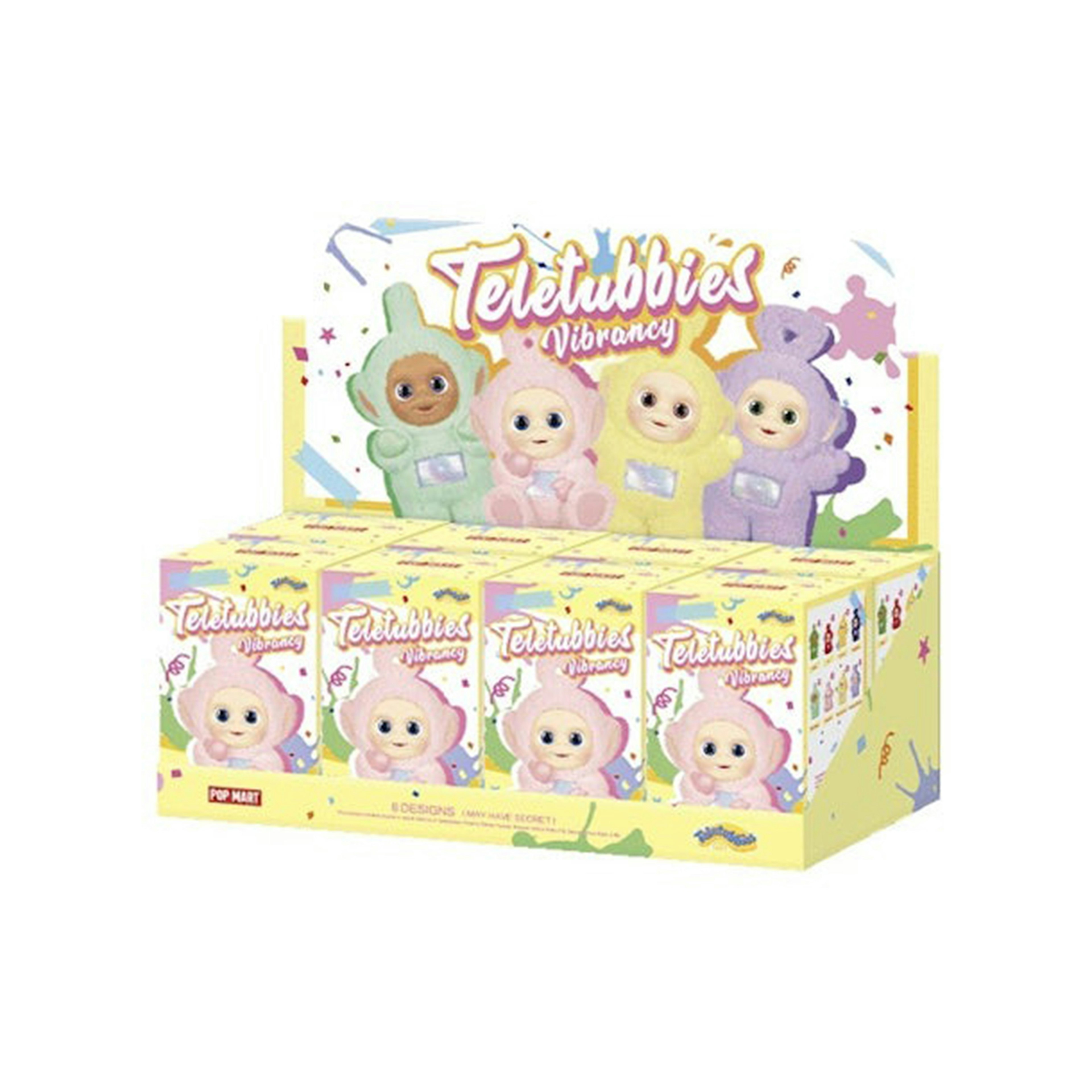 Pop Mart Teletubbies Vibrancy Series Figures Sealed Case (8 Blind Box)