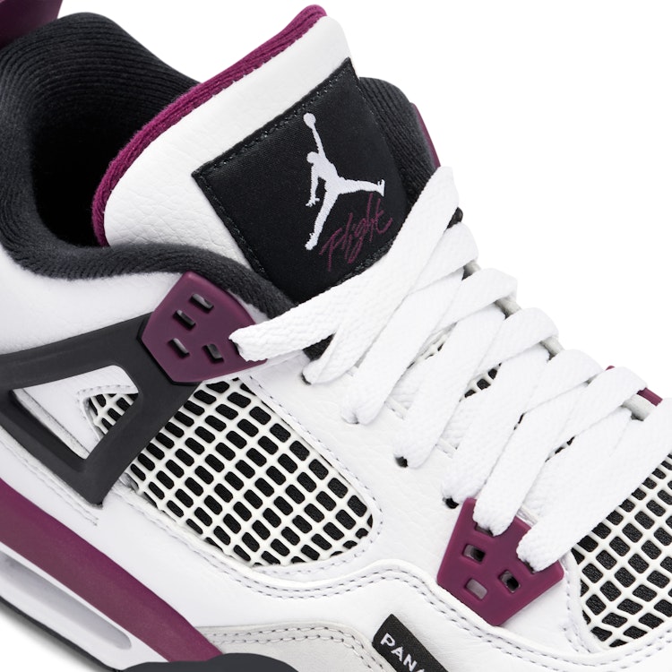 psg x jordan 4 white neutral grey bordeaux