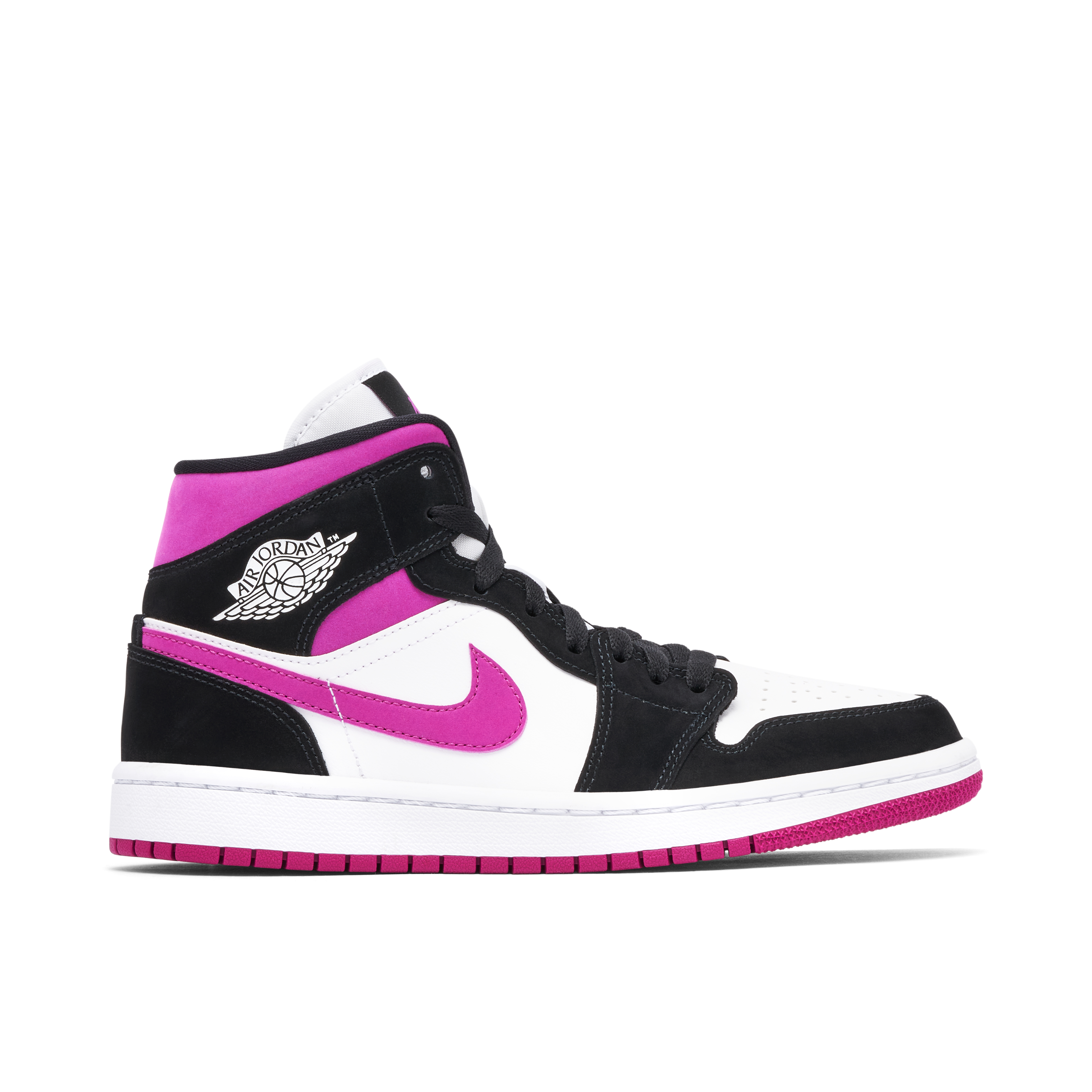 Jordans damen schwarz pink on sale