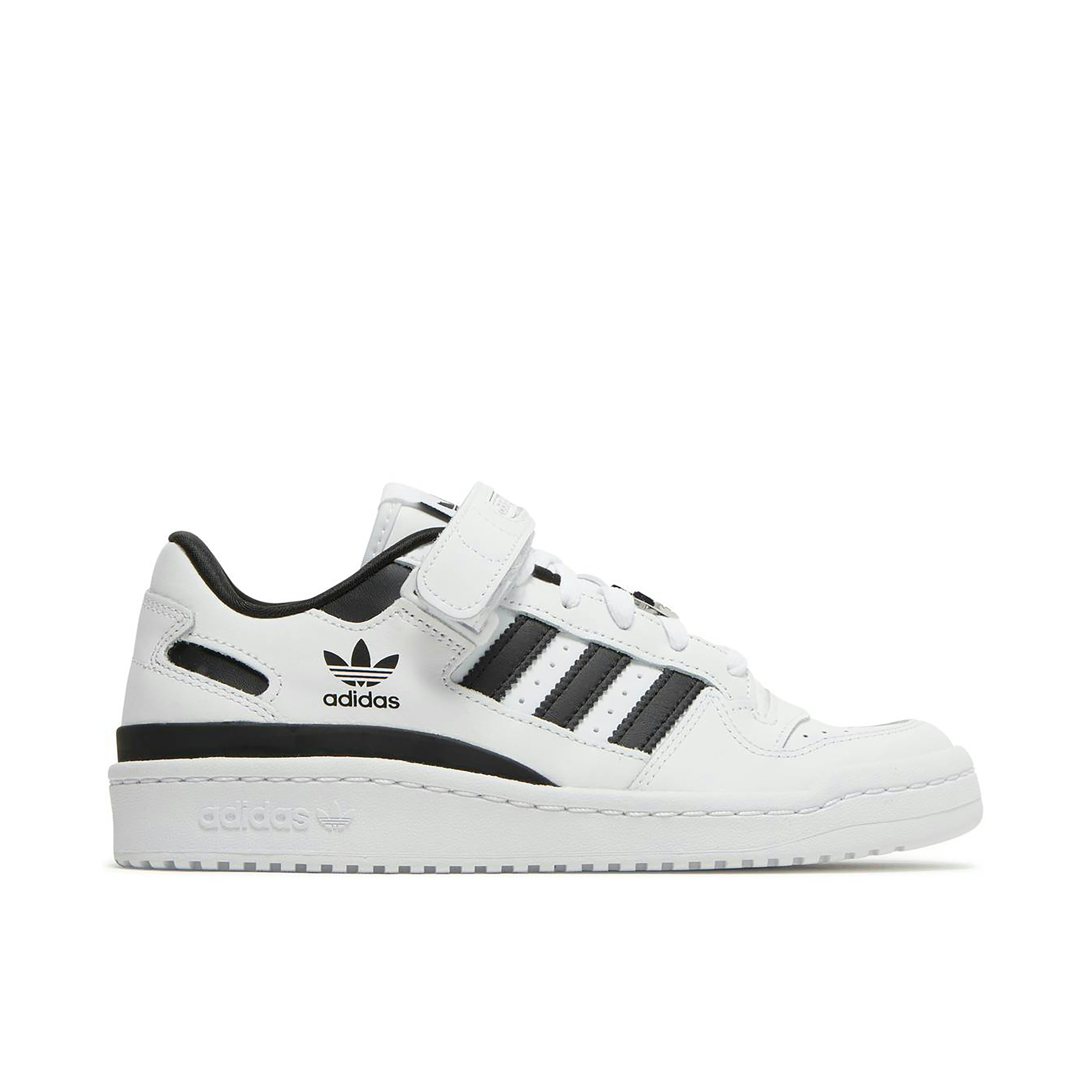 Adidas Forum Low White Black Femme