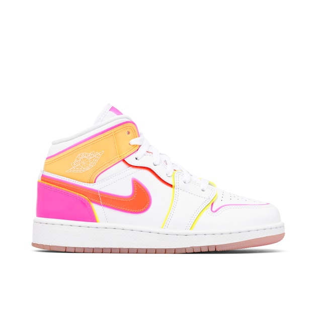 Nike Air Jordan Jordan Mid Edge Glow Womens Neon Jordan Edge Glow