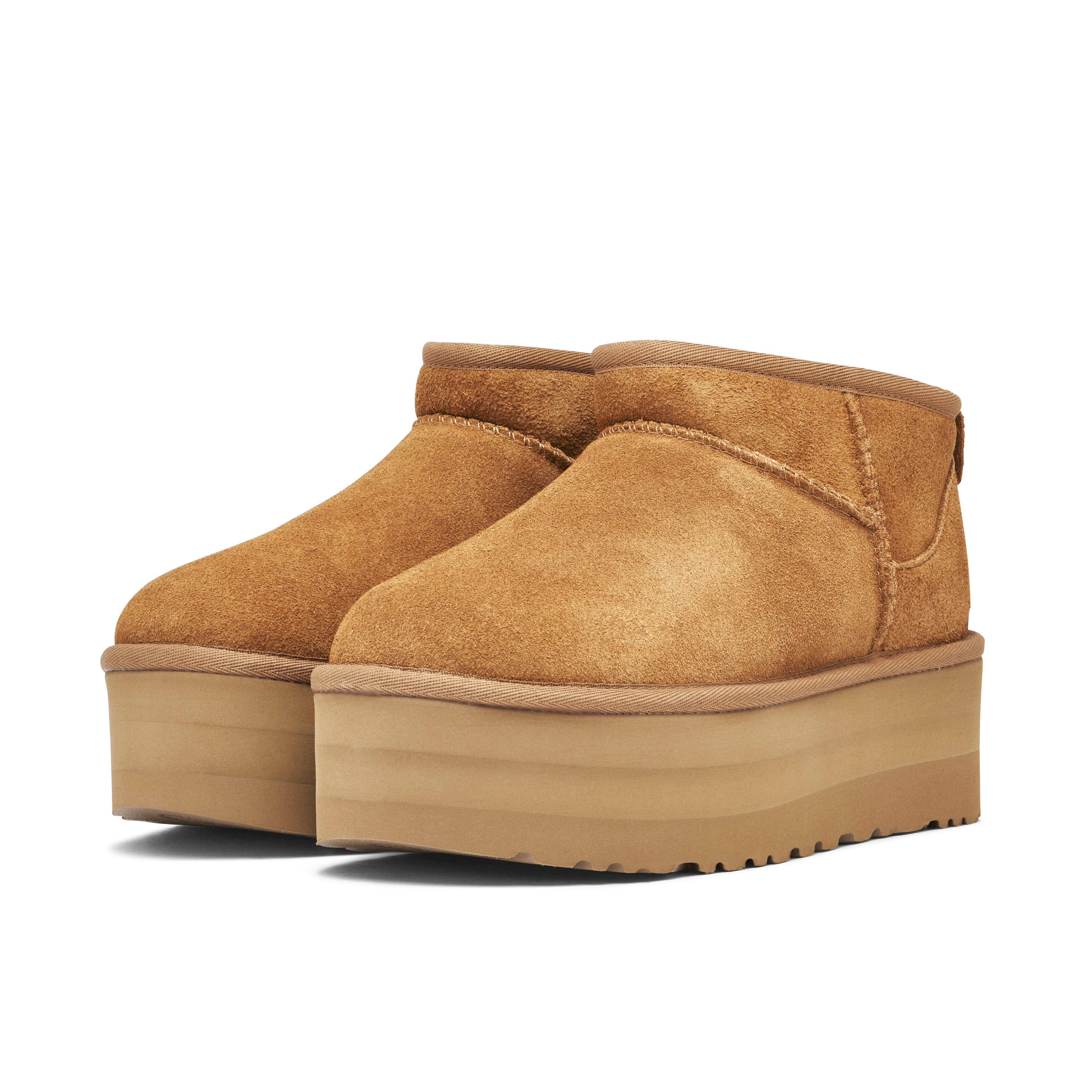 UGG Classic Ultra Mini Platform Chestnut Femme