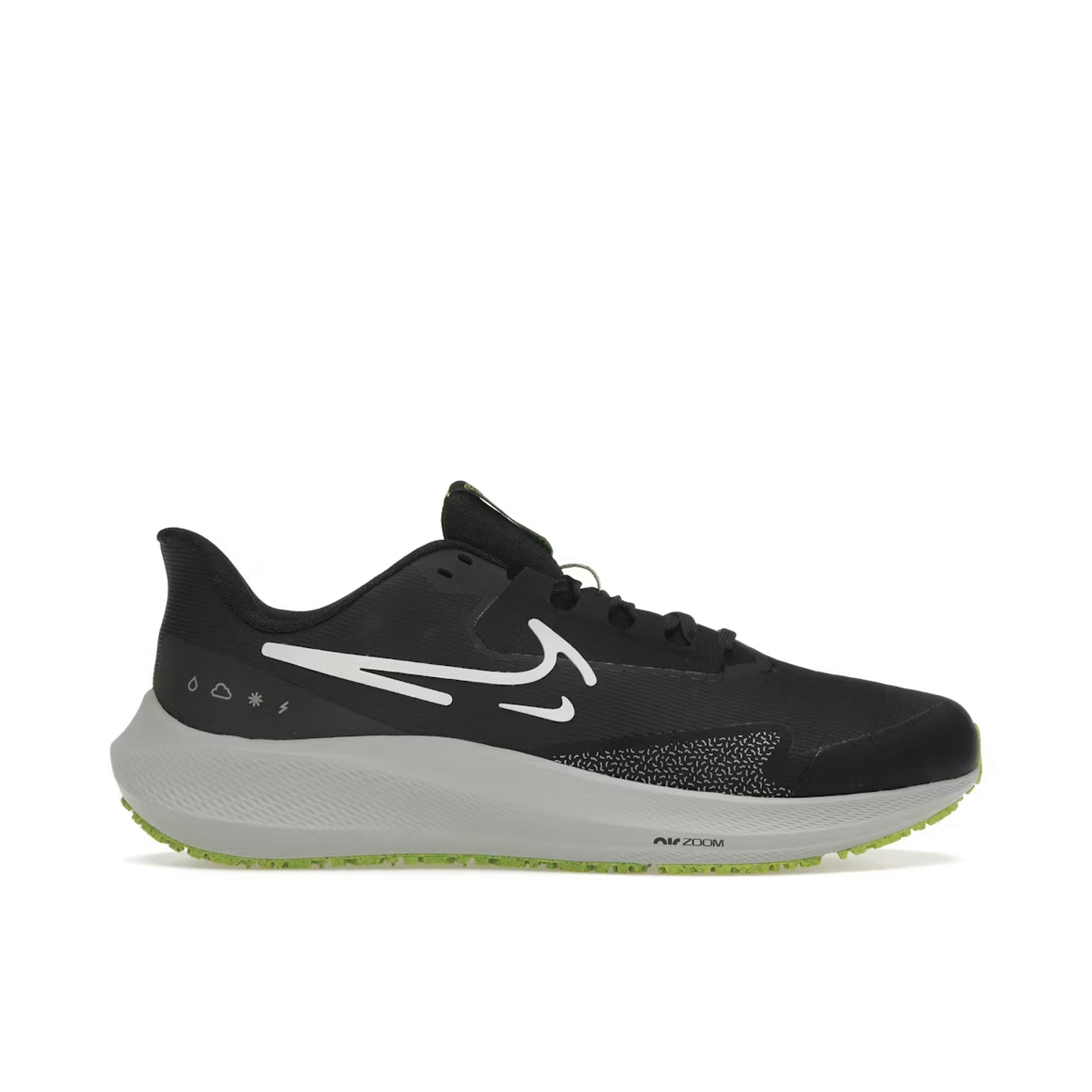 Nike Air Zoom Pegasus 39 Shield Black Dark Smoke Grey Volt