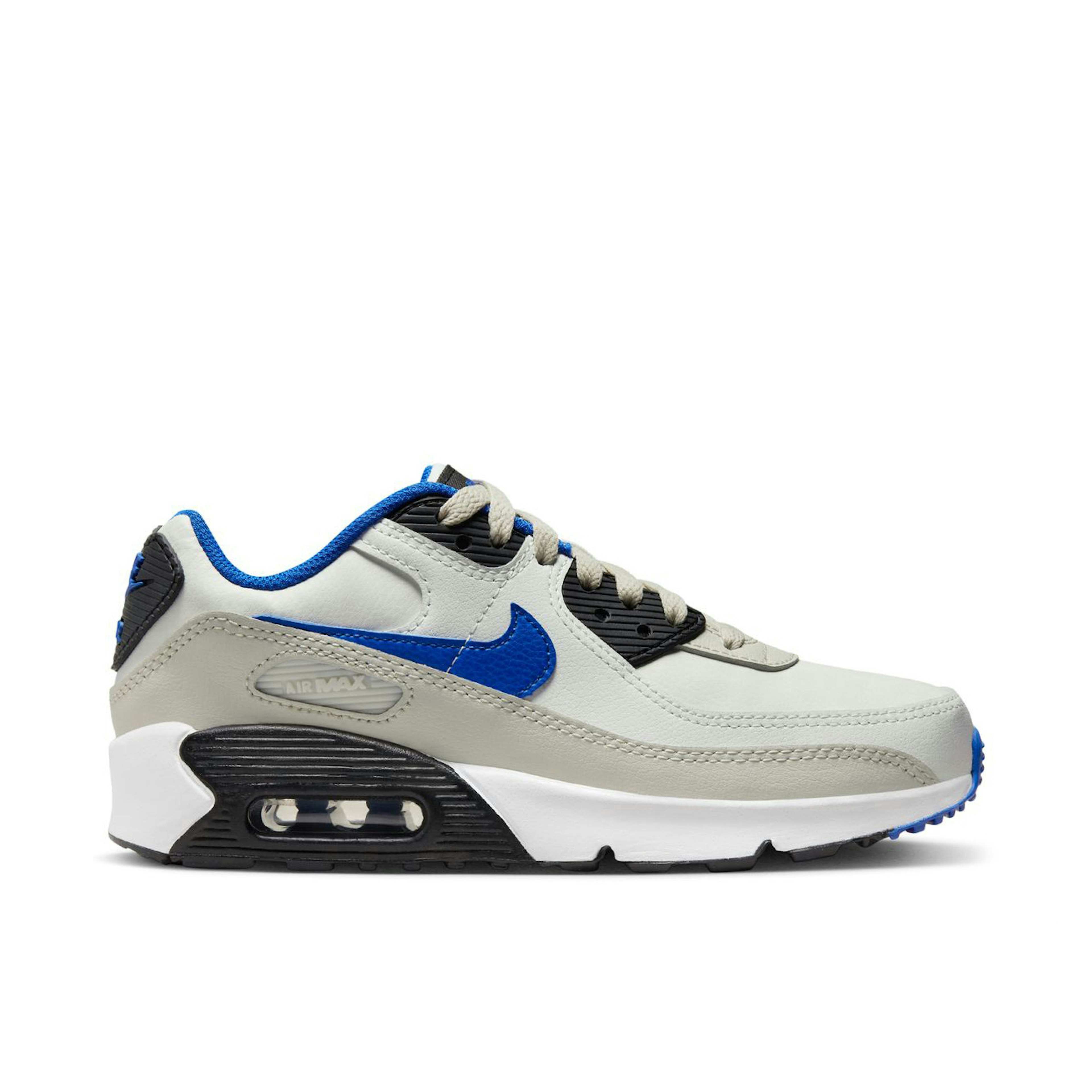 Nike Air Max 90 LTR White Racer Blue Bone GS