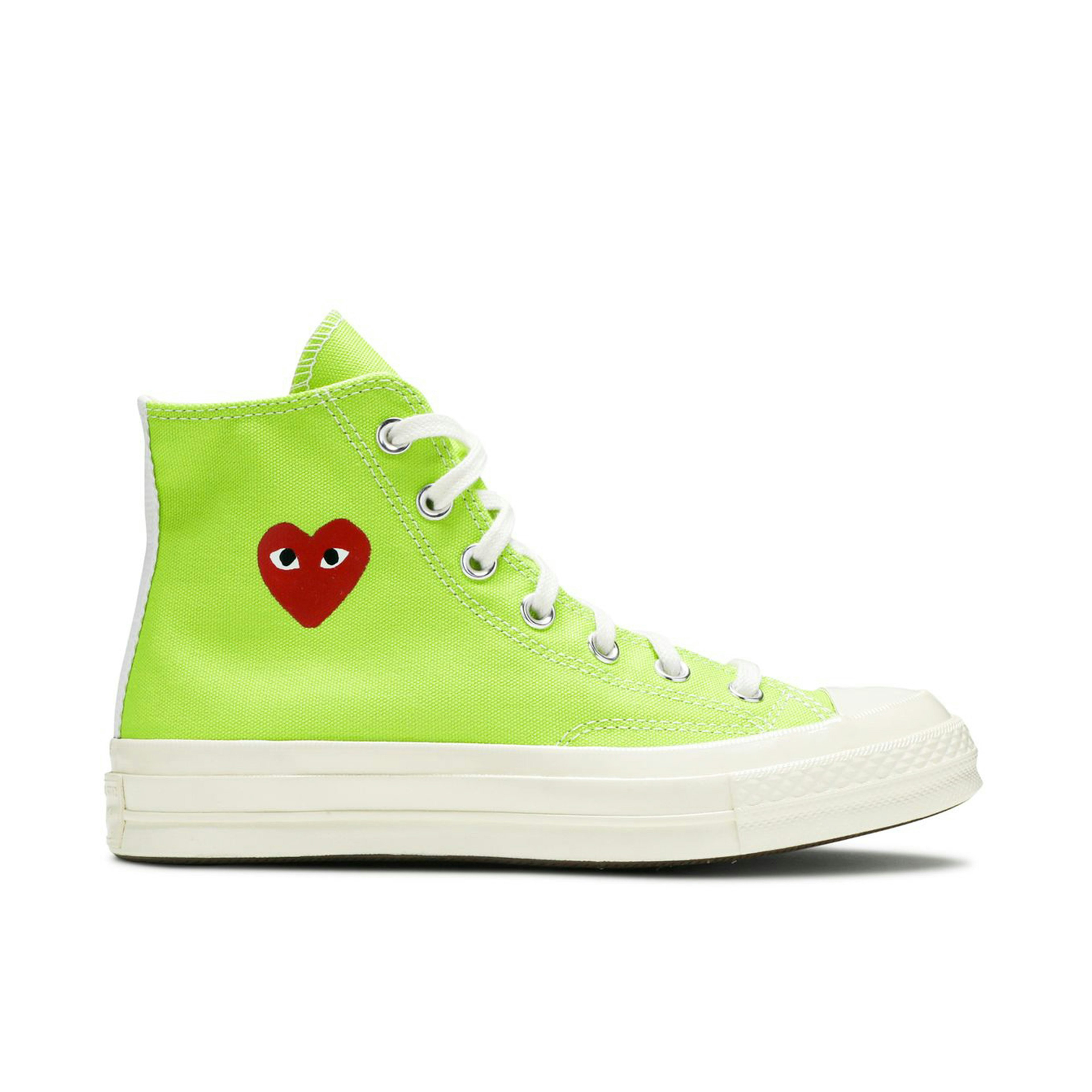 Converse Chuck Taylor All Star 70 Hi x Comme des Garcons PLAY Bright Green