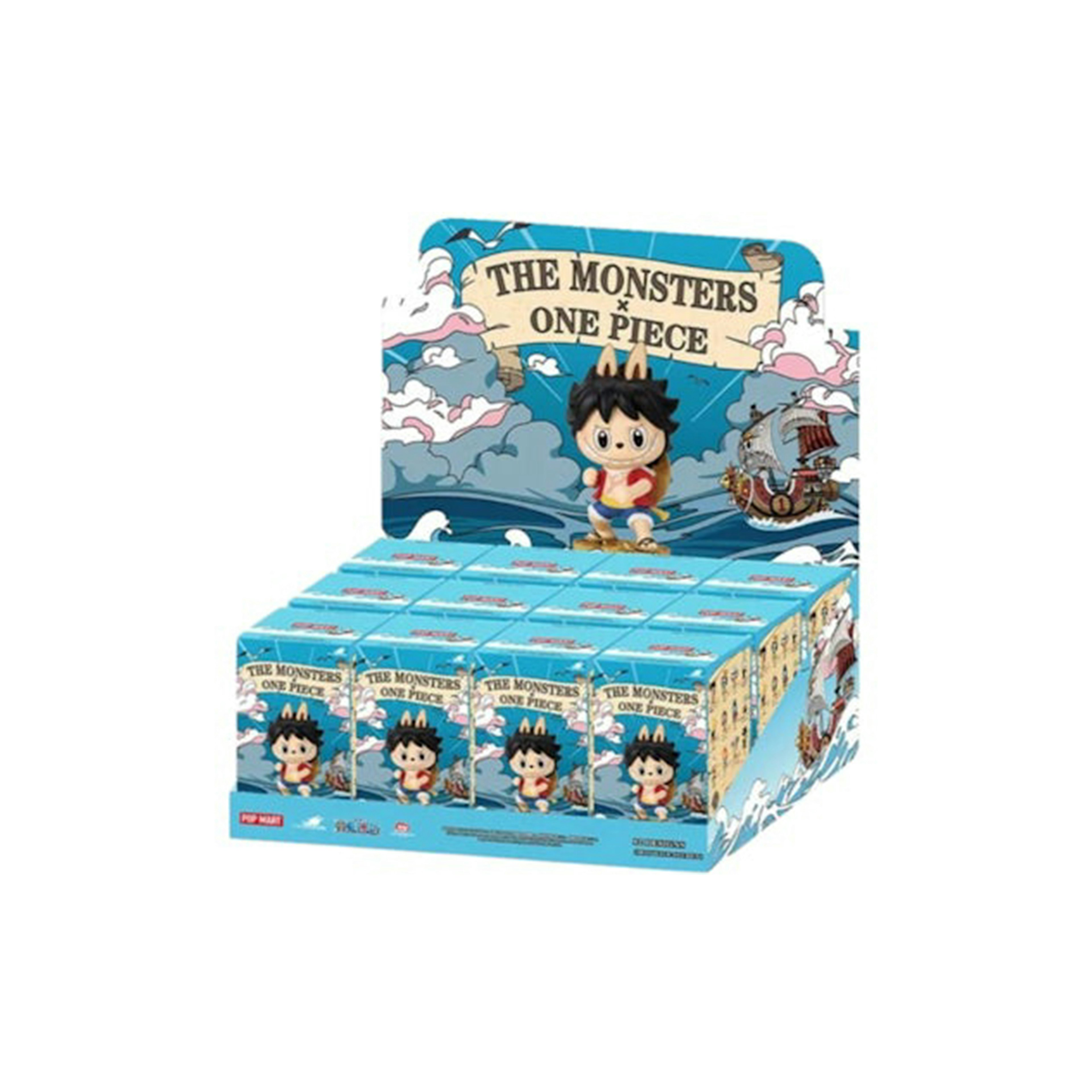Pop Mart Labubu The Monsters x One Piece Series Sealed Case (12 Blind Box)