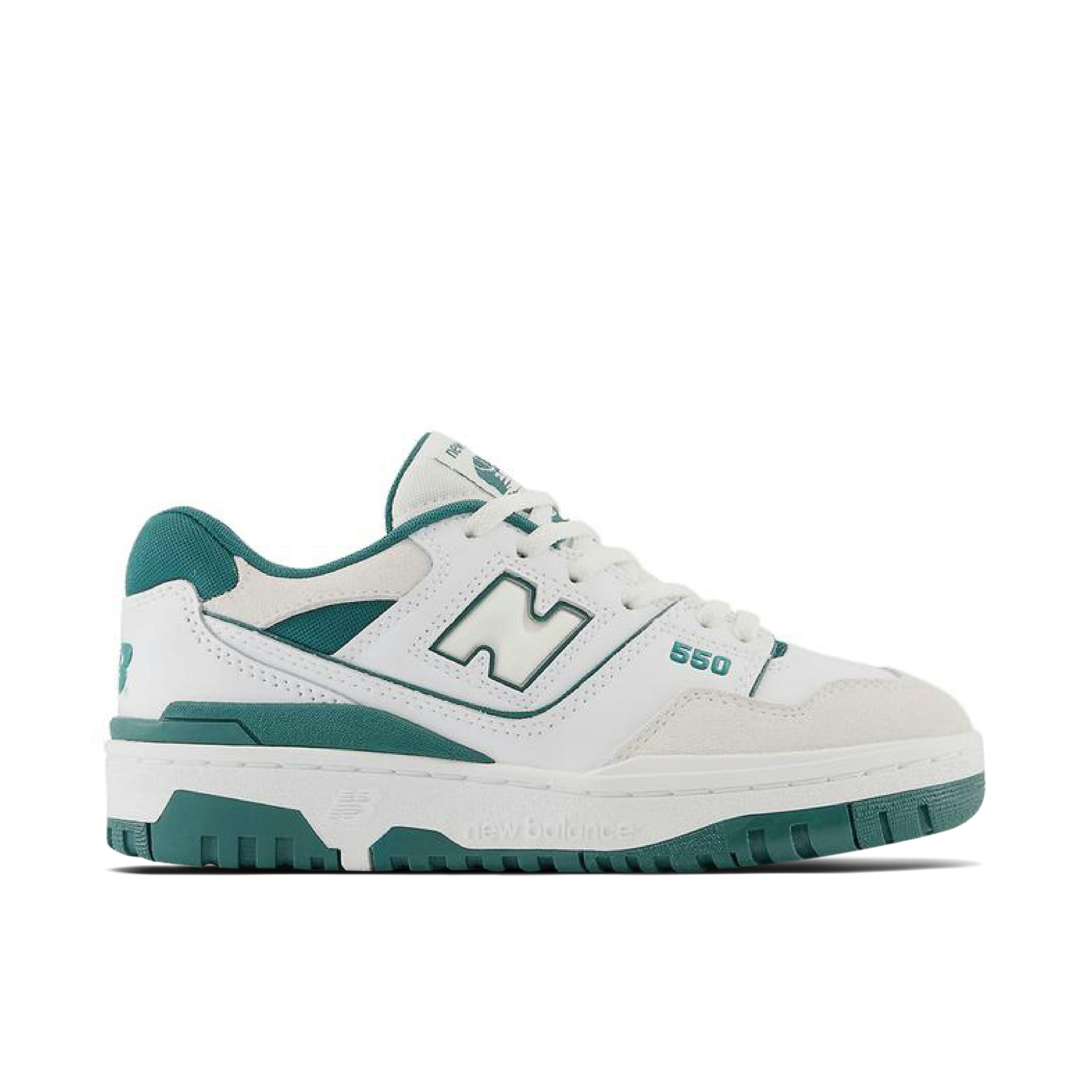 New Balance 550 White Vintage Teal GS