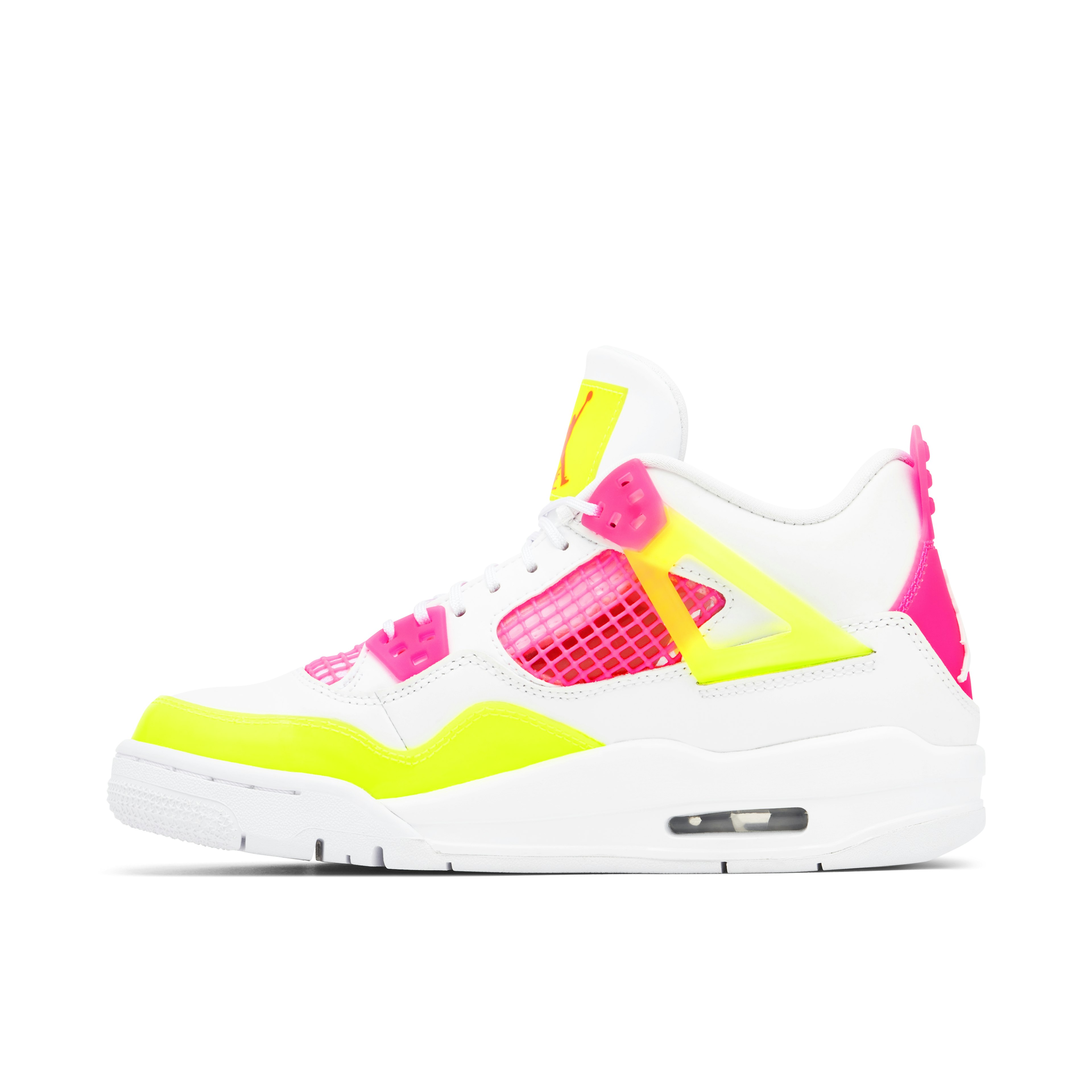 Air Jordan 4 Retro White Lemon Pink GS