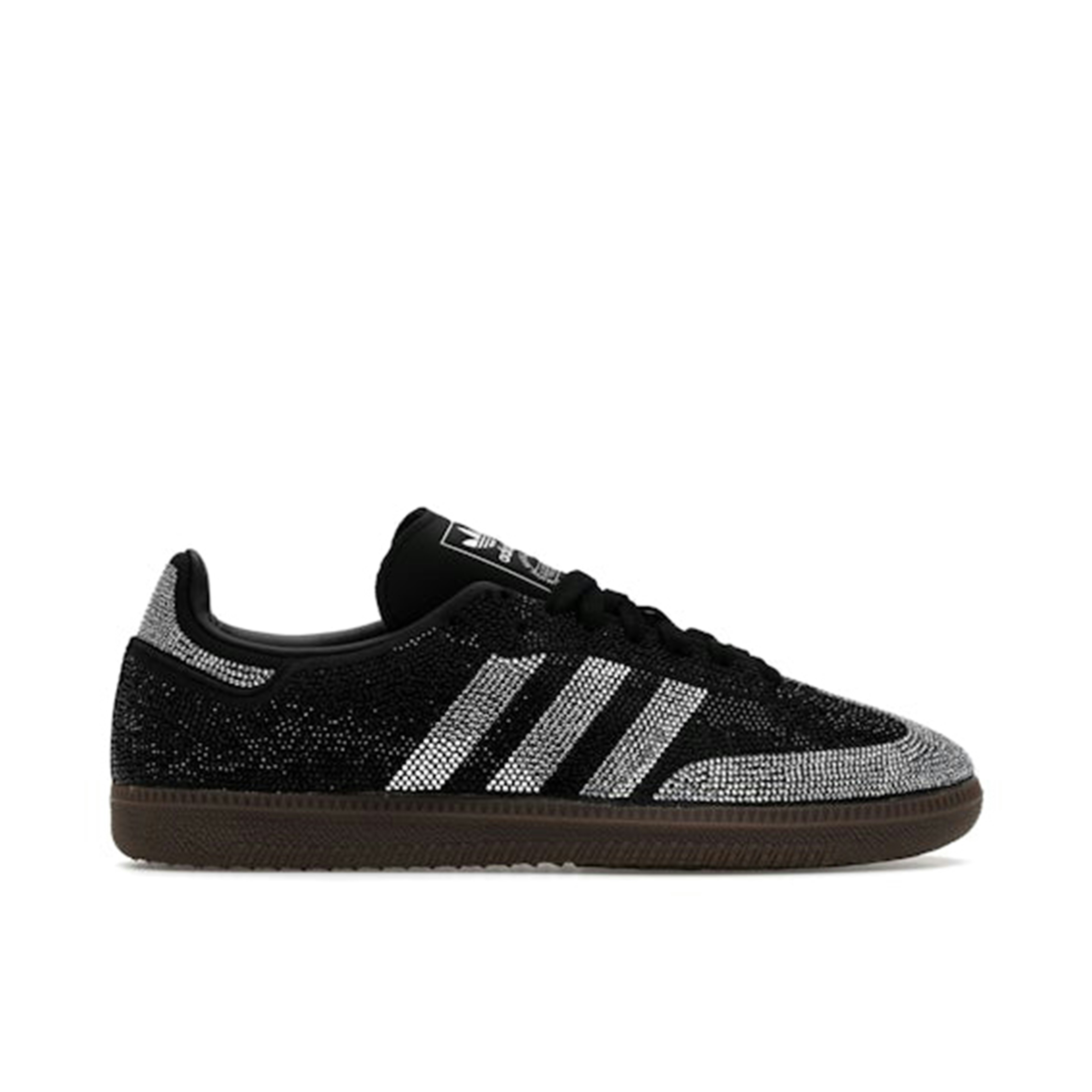 Adidas Samba OG Rhinestone Black Silver Womens