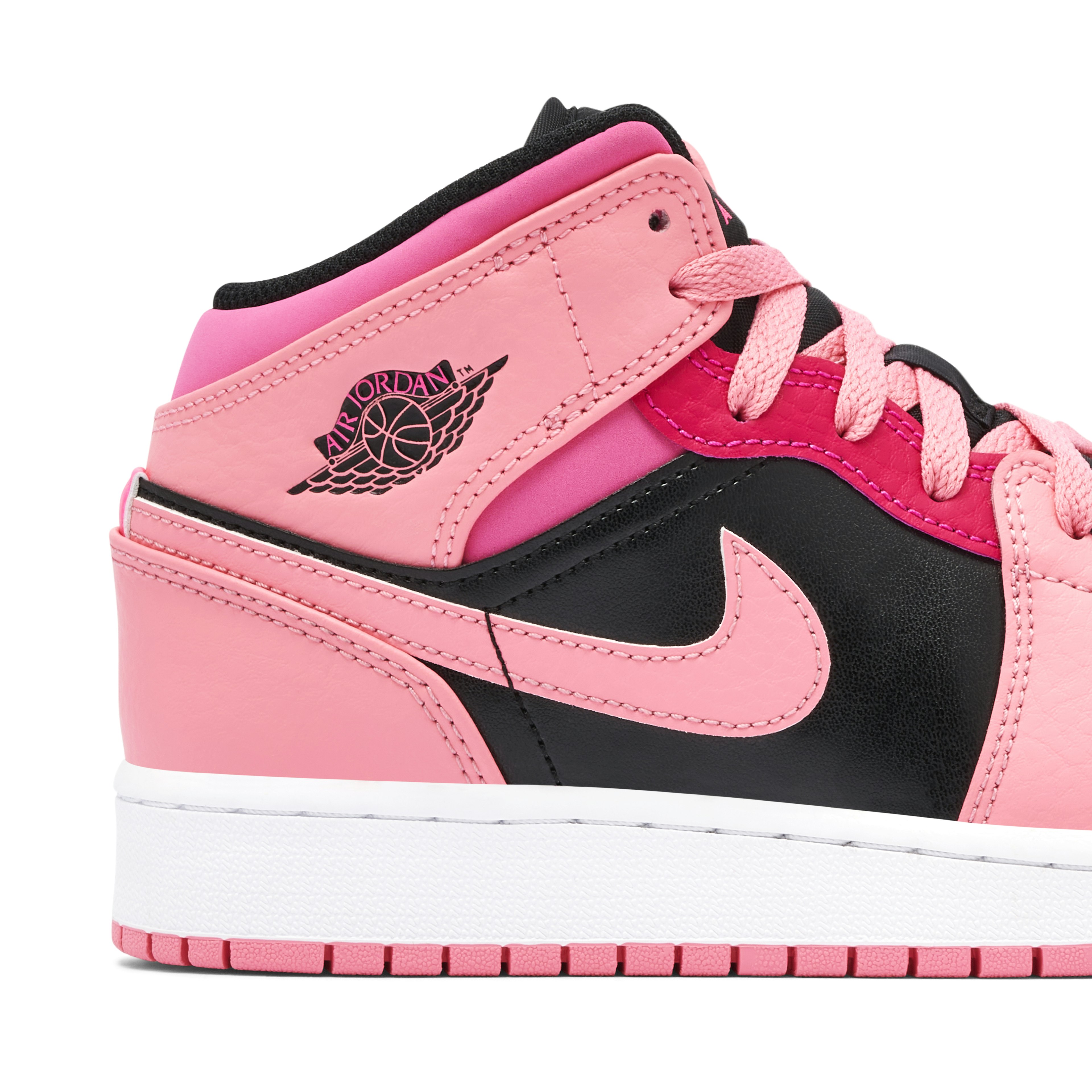 Air Jordan 1 Mid GS Coral Chalk