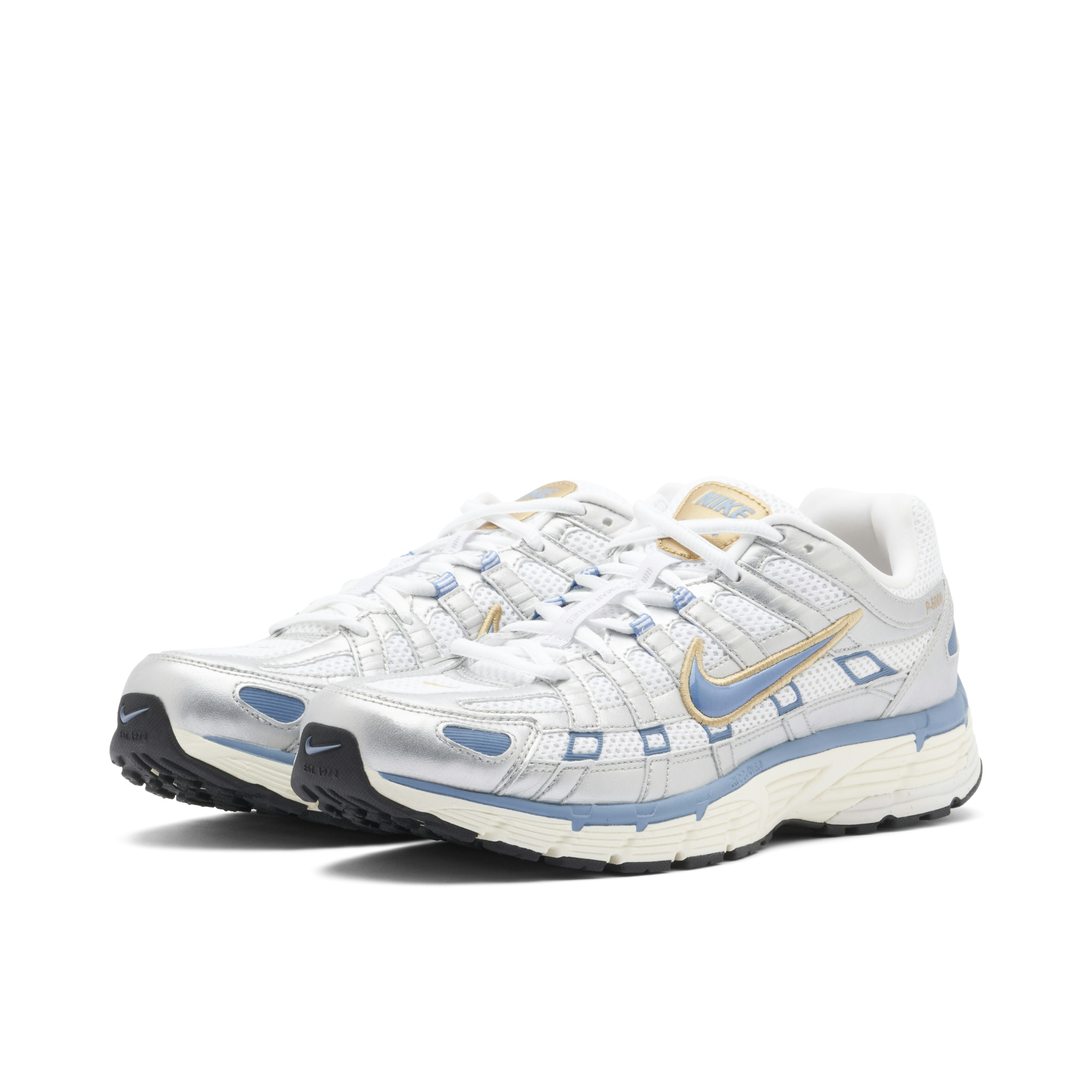 Nike P-6000 Metallic Silver Aegean Storm