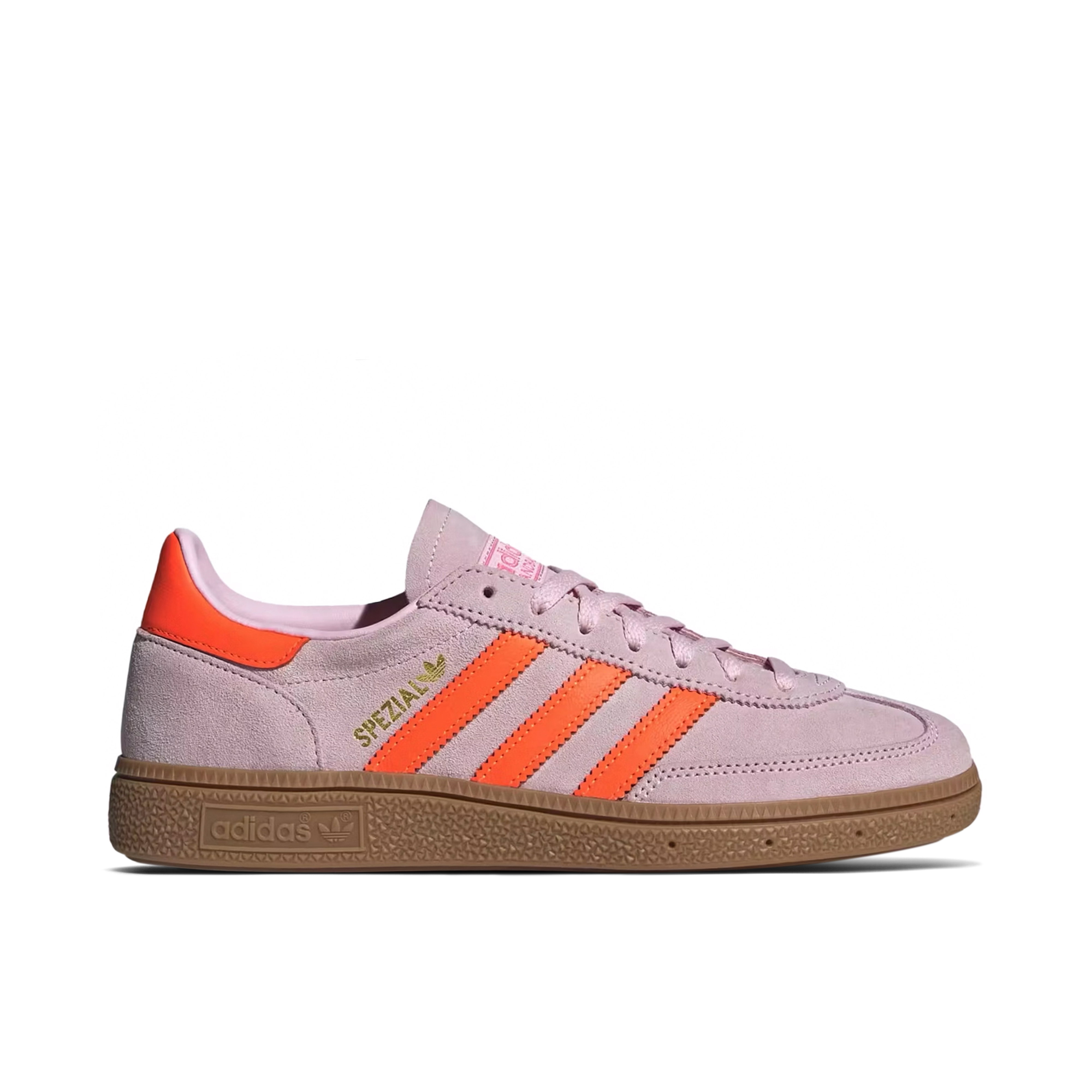 Adidas Handball Spezial Clear Pink Solar Orange Womens | JS0250 | Laced