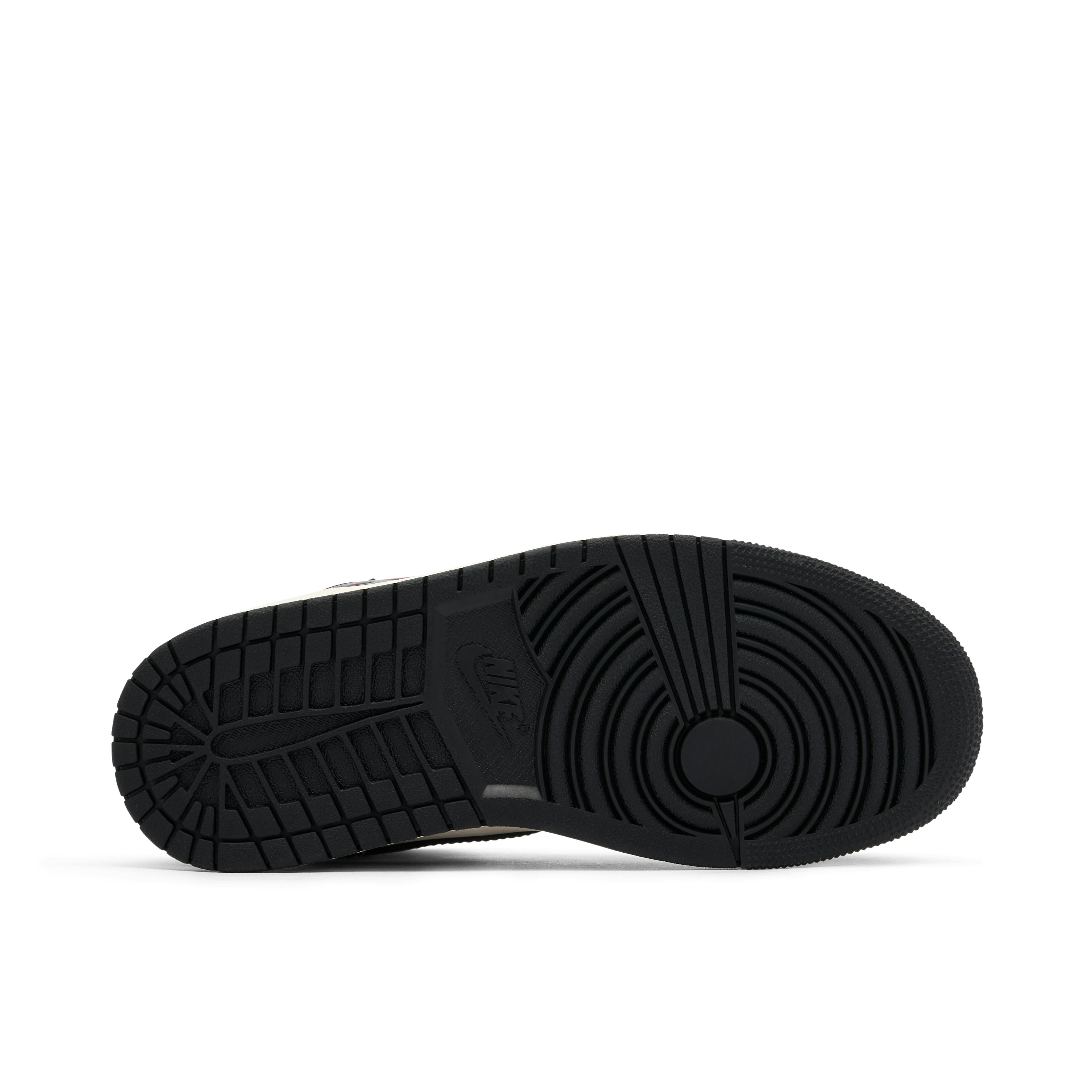Air Jordan 1 Mid Black White Gym Red Womens