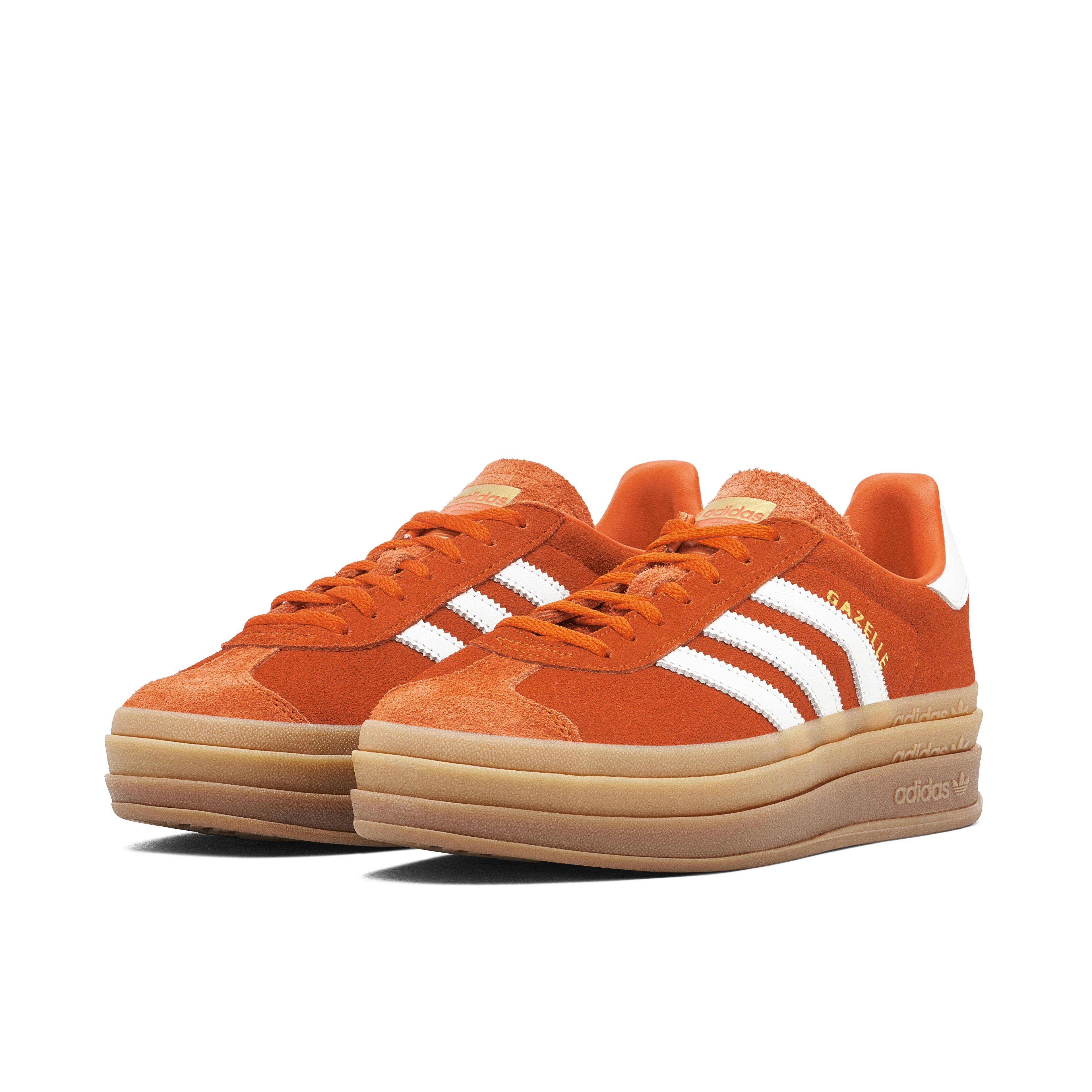 adidas Gazelle Bold Collegiate Orange Gum für Damen