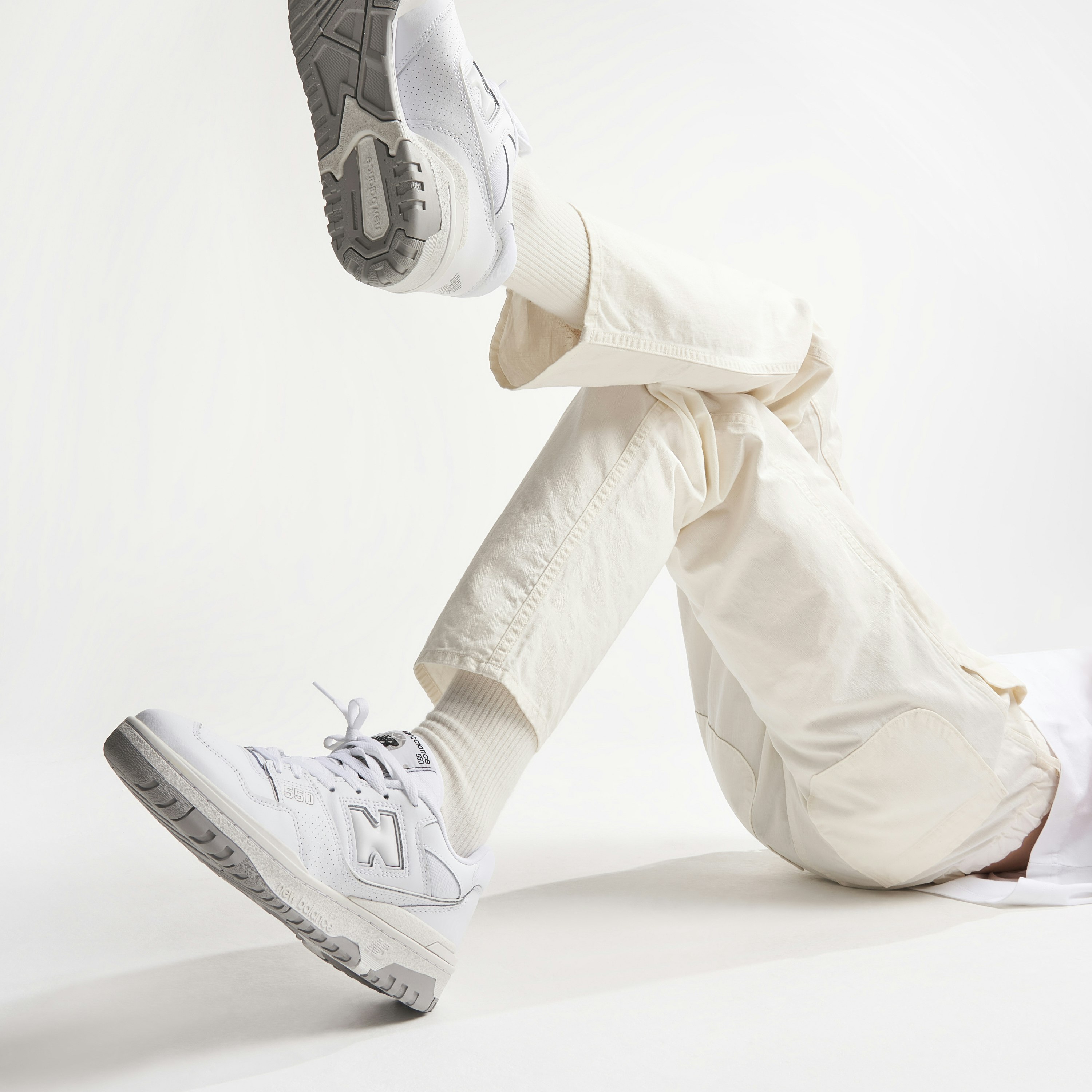 New Balance 550 White Grey
