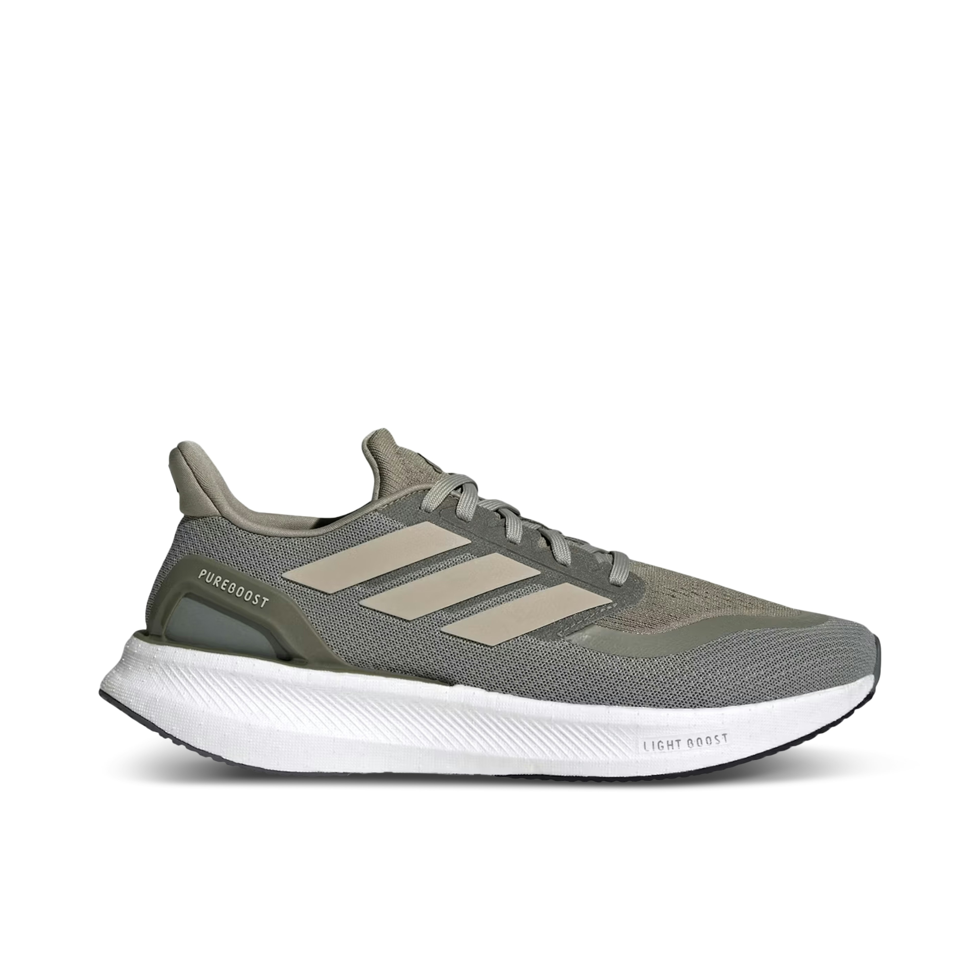 Adidas Pureboost 5 Silver Pebble Wonder Beige Olive Strata
