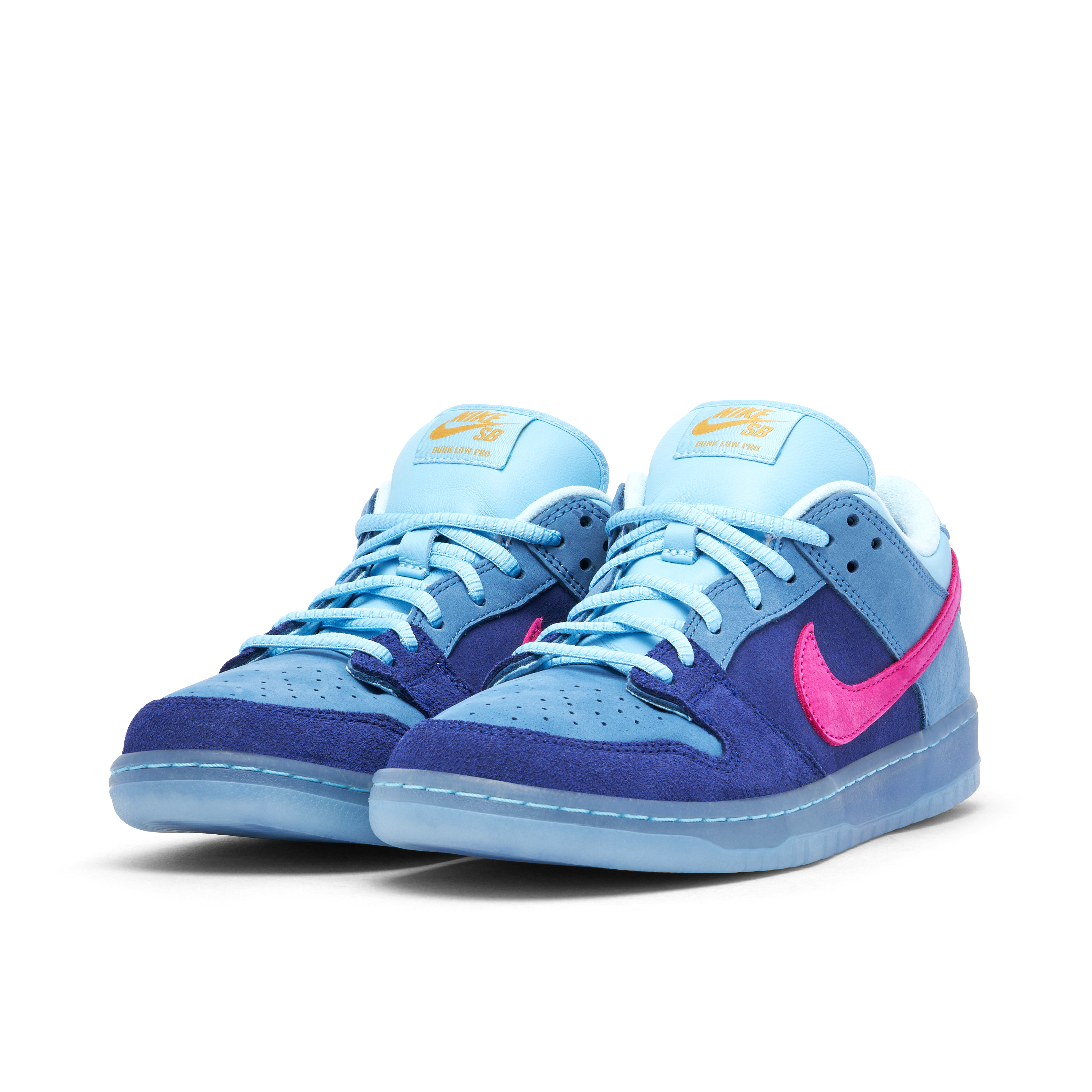 Nike SB Dunk Low x Run The Jewels Blue Pink | DO9404-400 | Laced