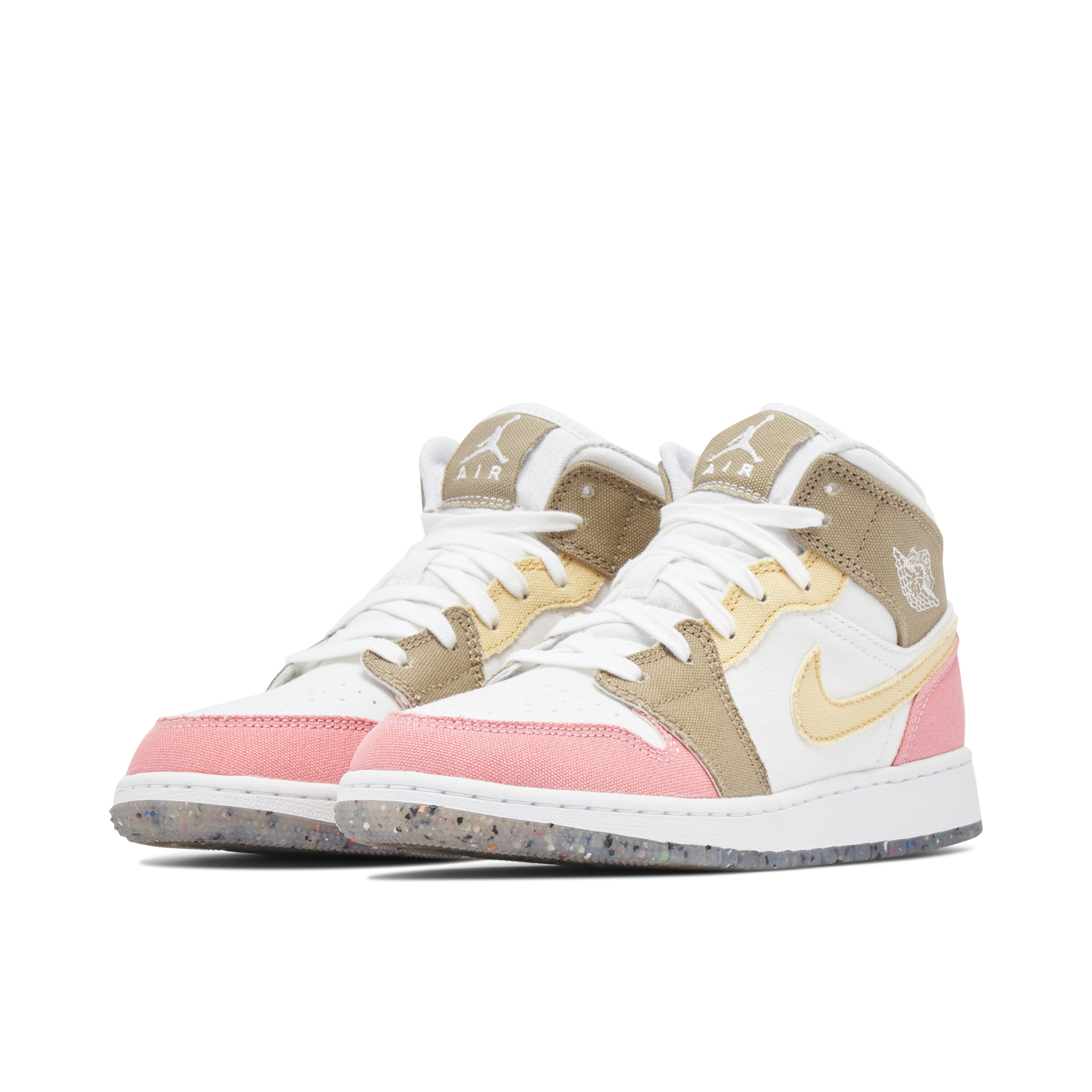 Air Jordan 1 Mid Pastel Grind GS
