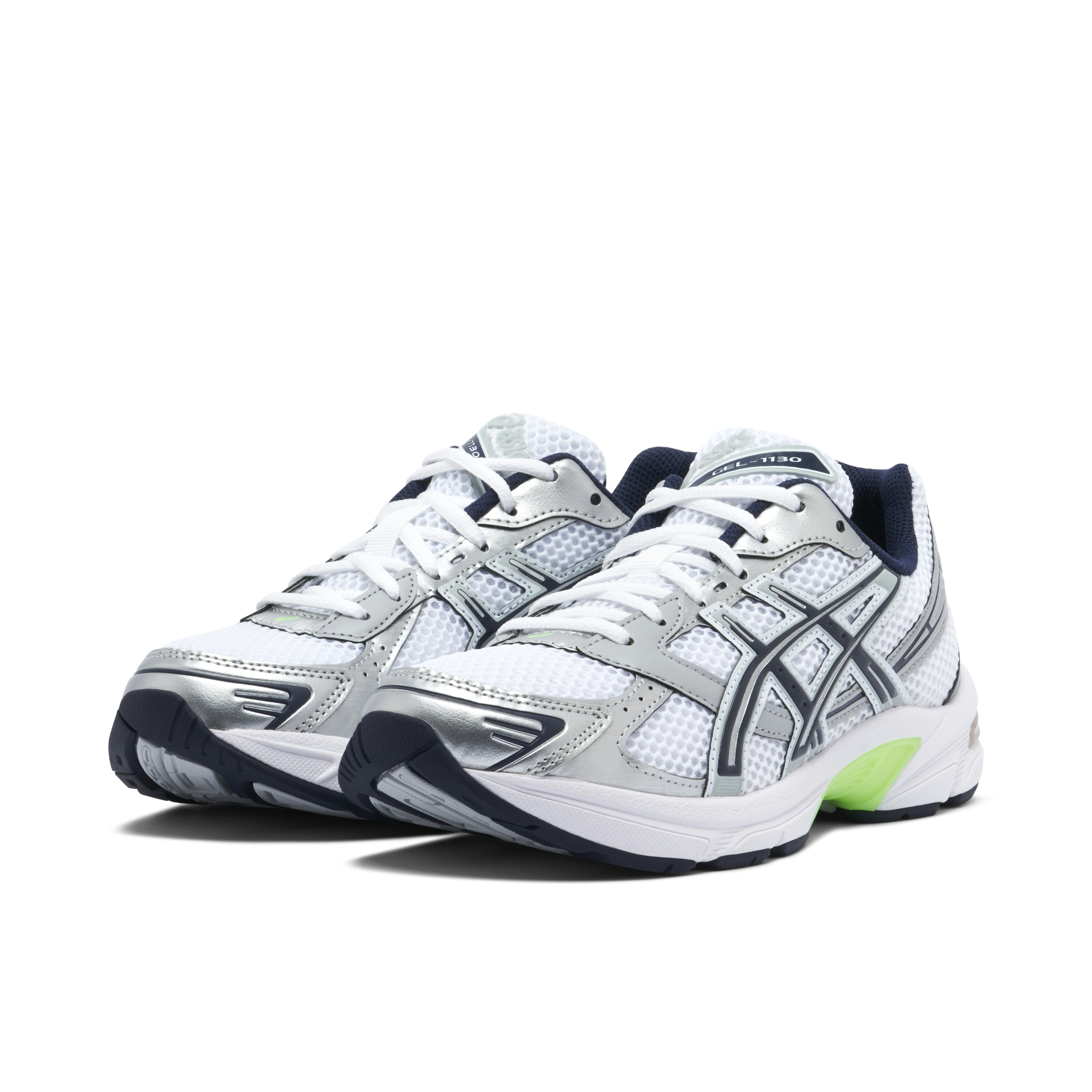 ASICS Gel-1130 White Mid Grey Lime Green