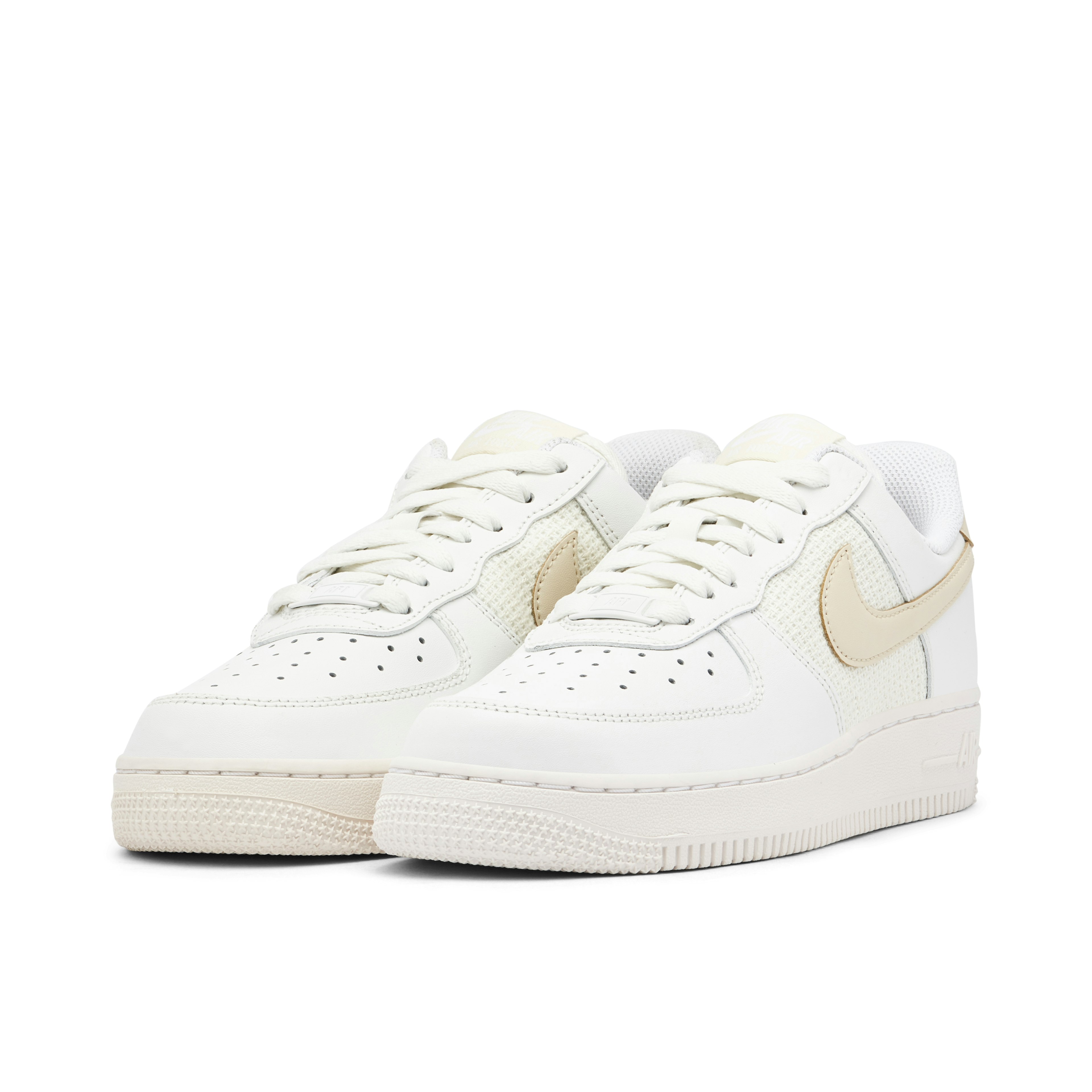 Nike Air Force 1 07 Cross Stitch White Fossil Womens