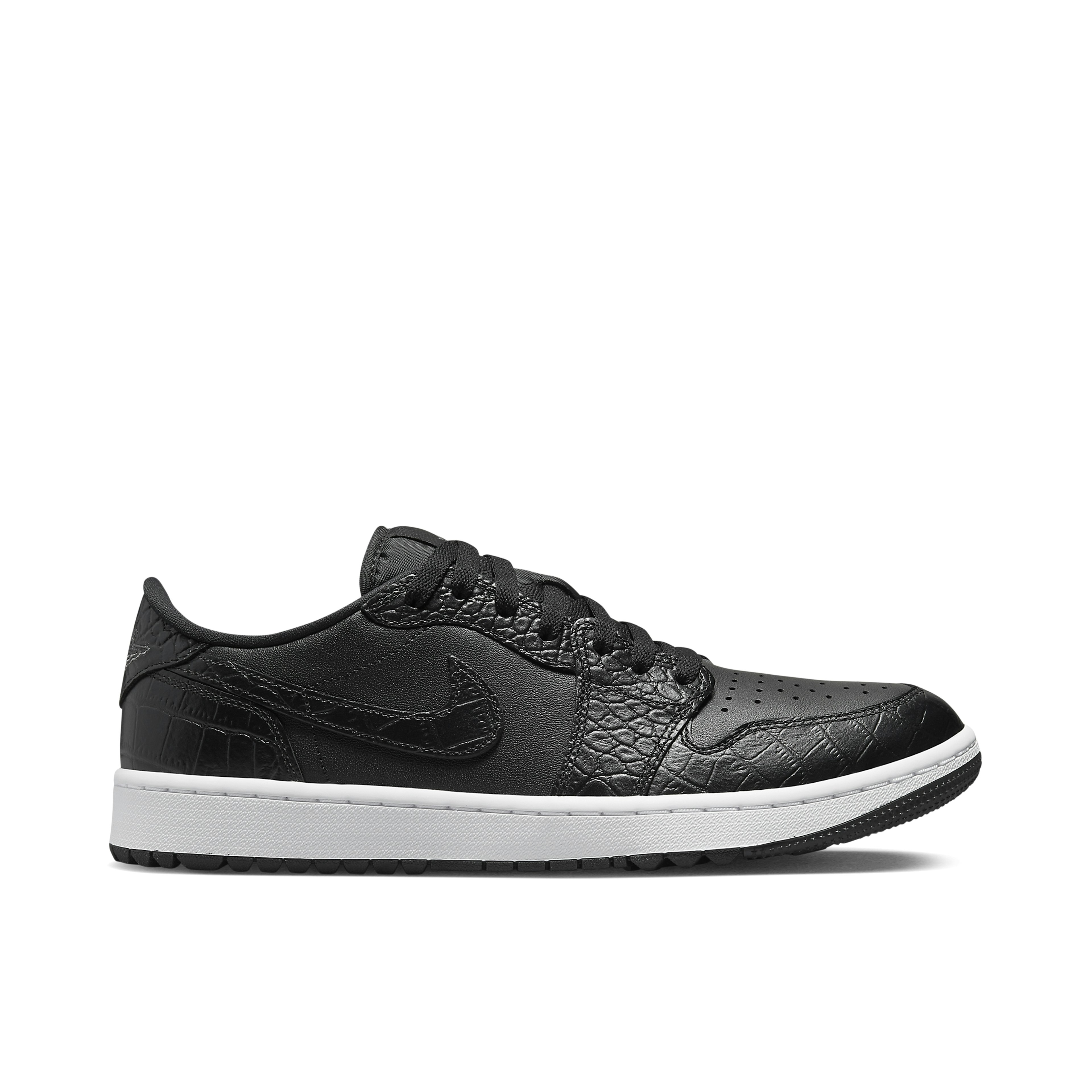 Air Jordan 1 Low Golf Croc Black