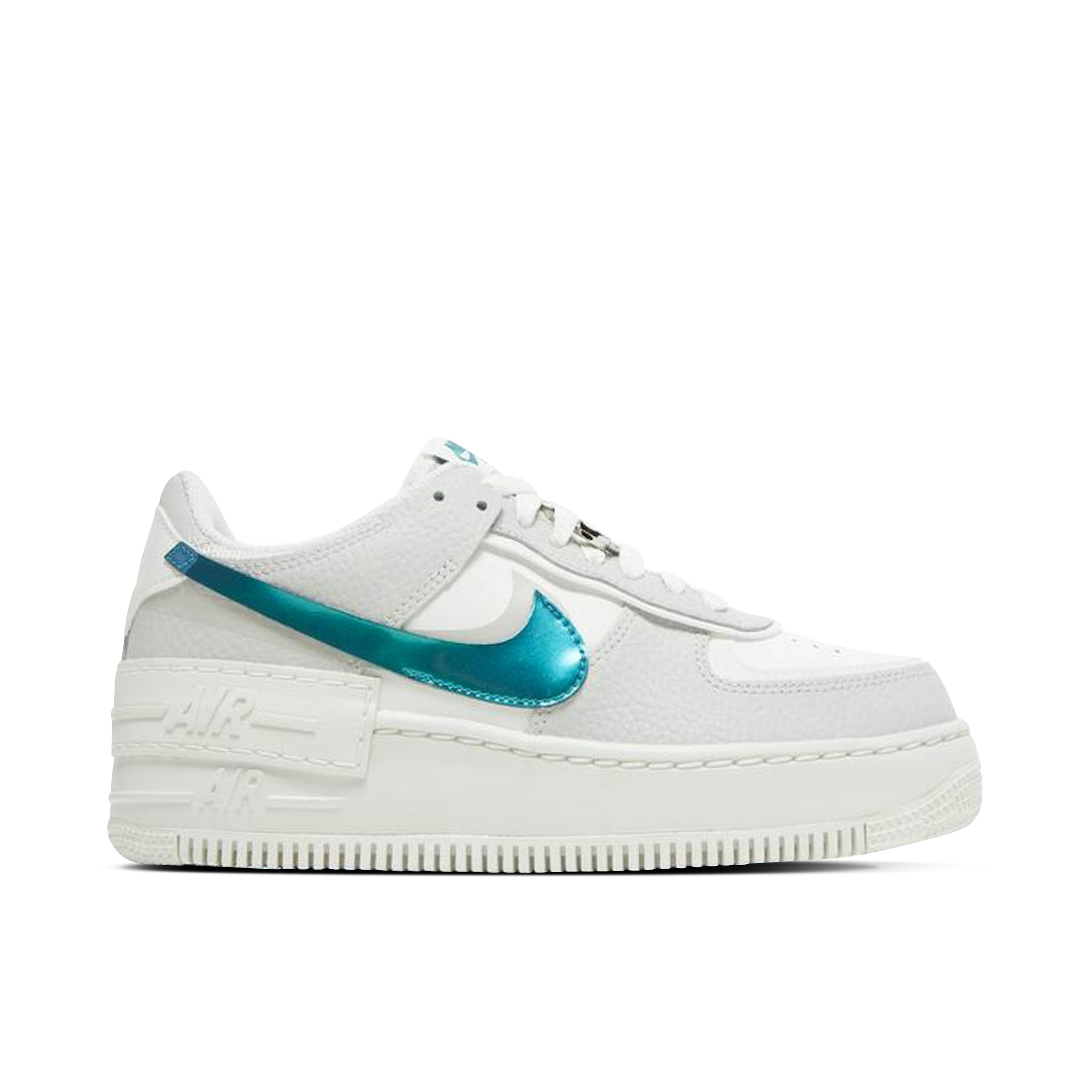 Nike Air Force 1 Low Shadow Grey Fog Bright Spruce für Damen