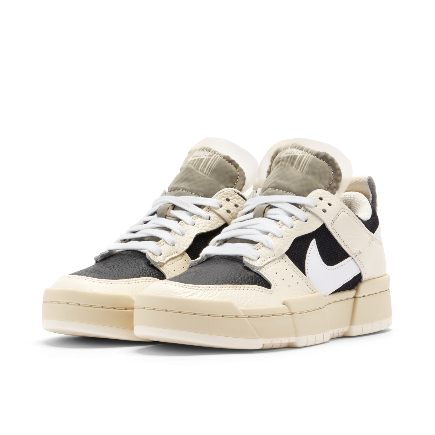Nike Dunk Low Disrupt Ivory Black Womens