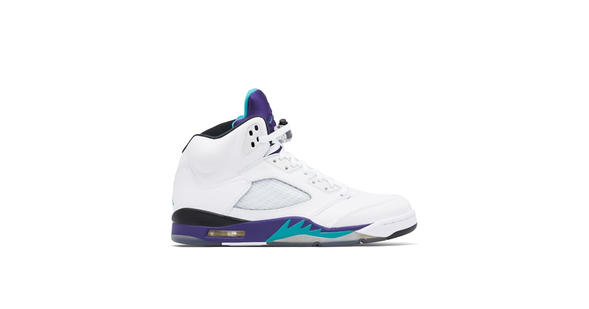 Air Jordan Retro Grape 2013 136027-108 Laced - Main Image