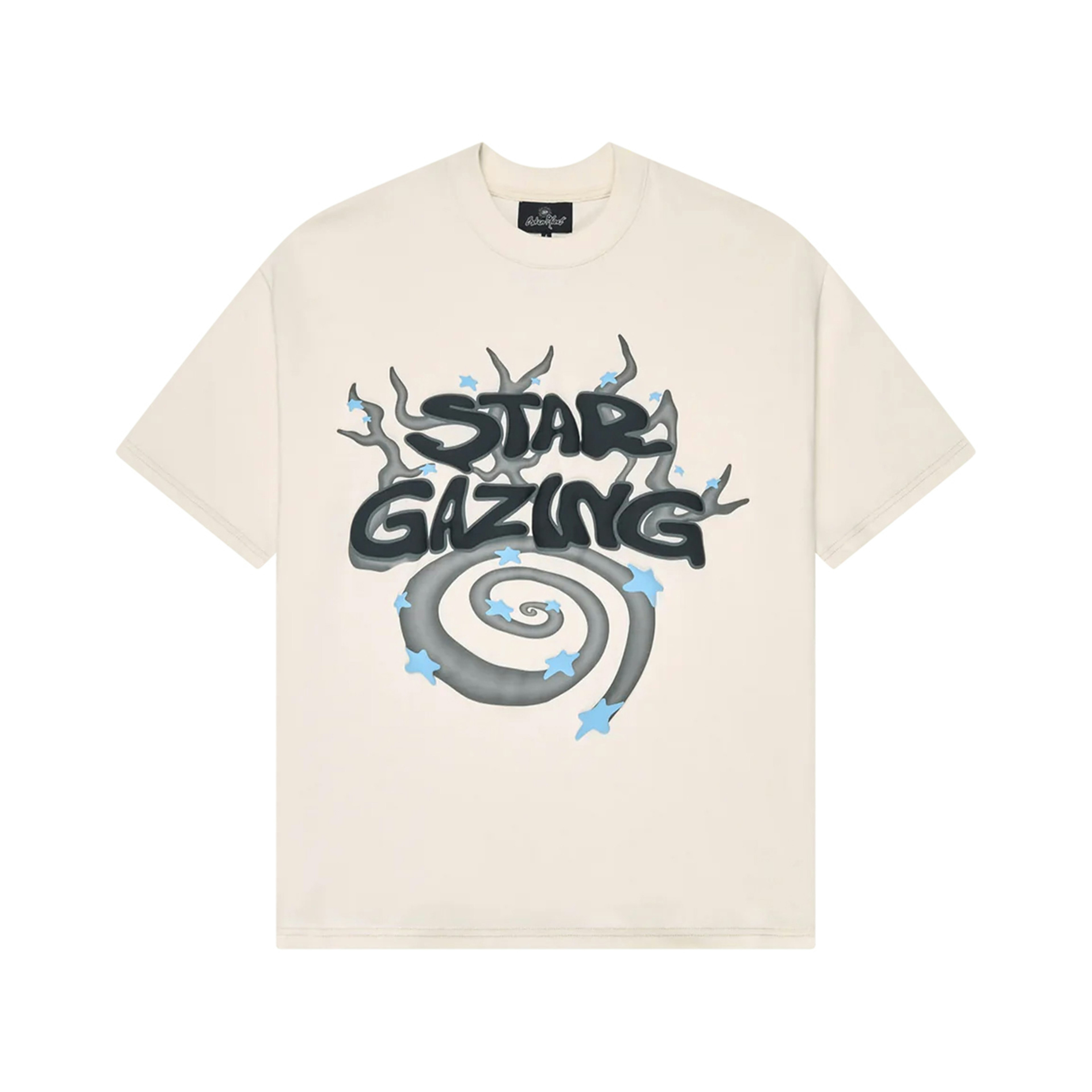 Broken Planet Stargazing T-Shirt Vanilla White